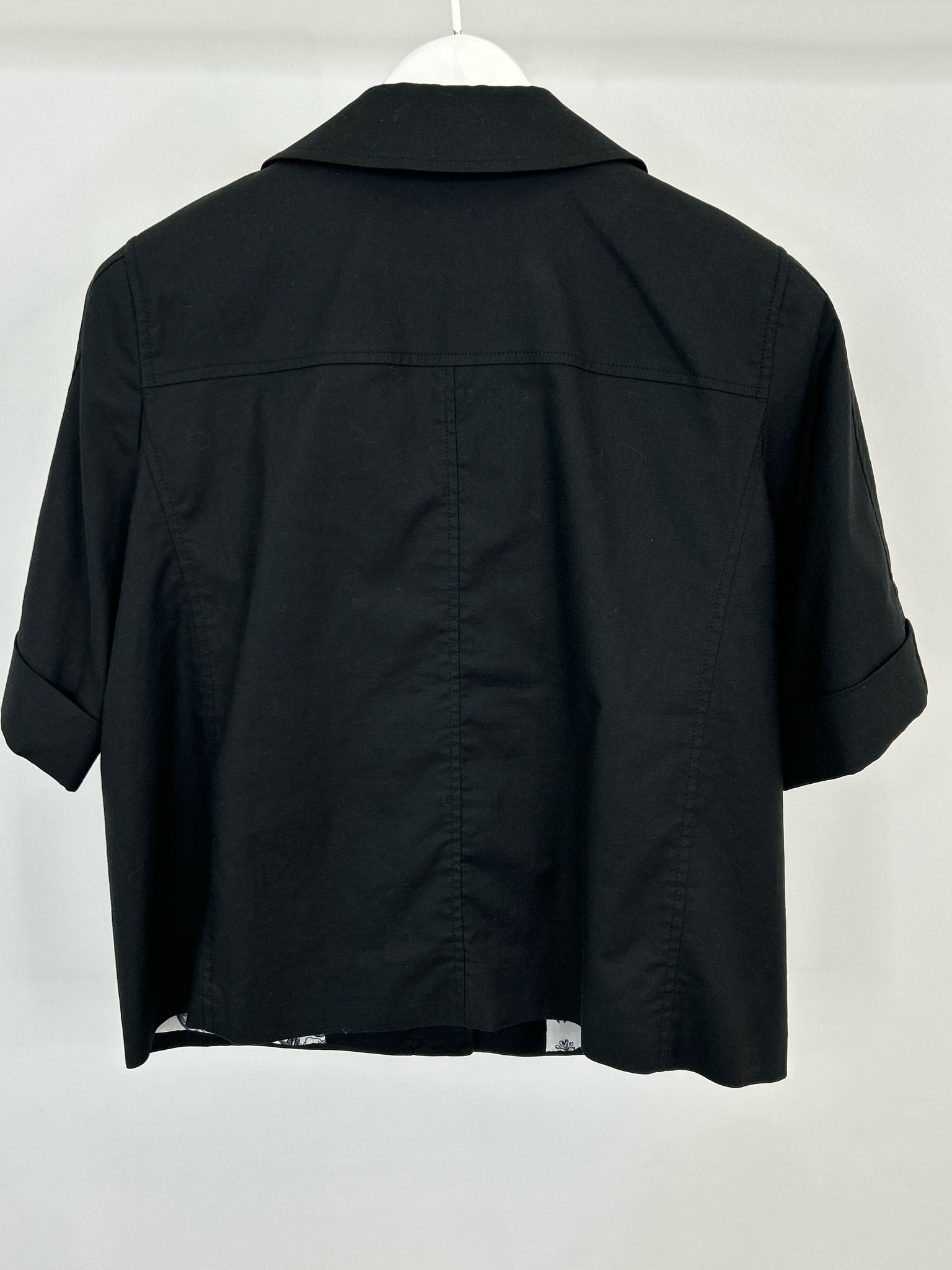 TALBOTS Size 8P Black Women Jacket