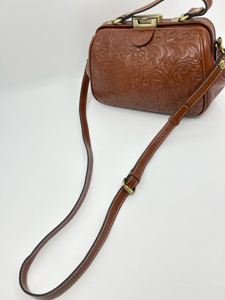 PATRICIA NASH Brown Gracchi Purse