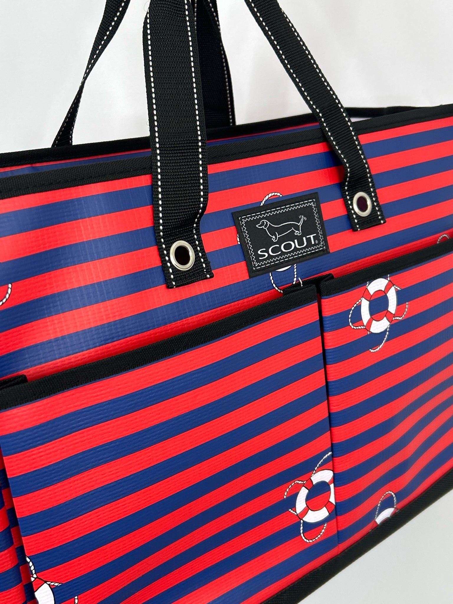 Scout RED AND NAVY Women Tote