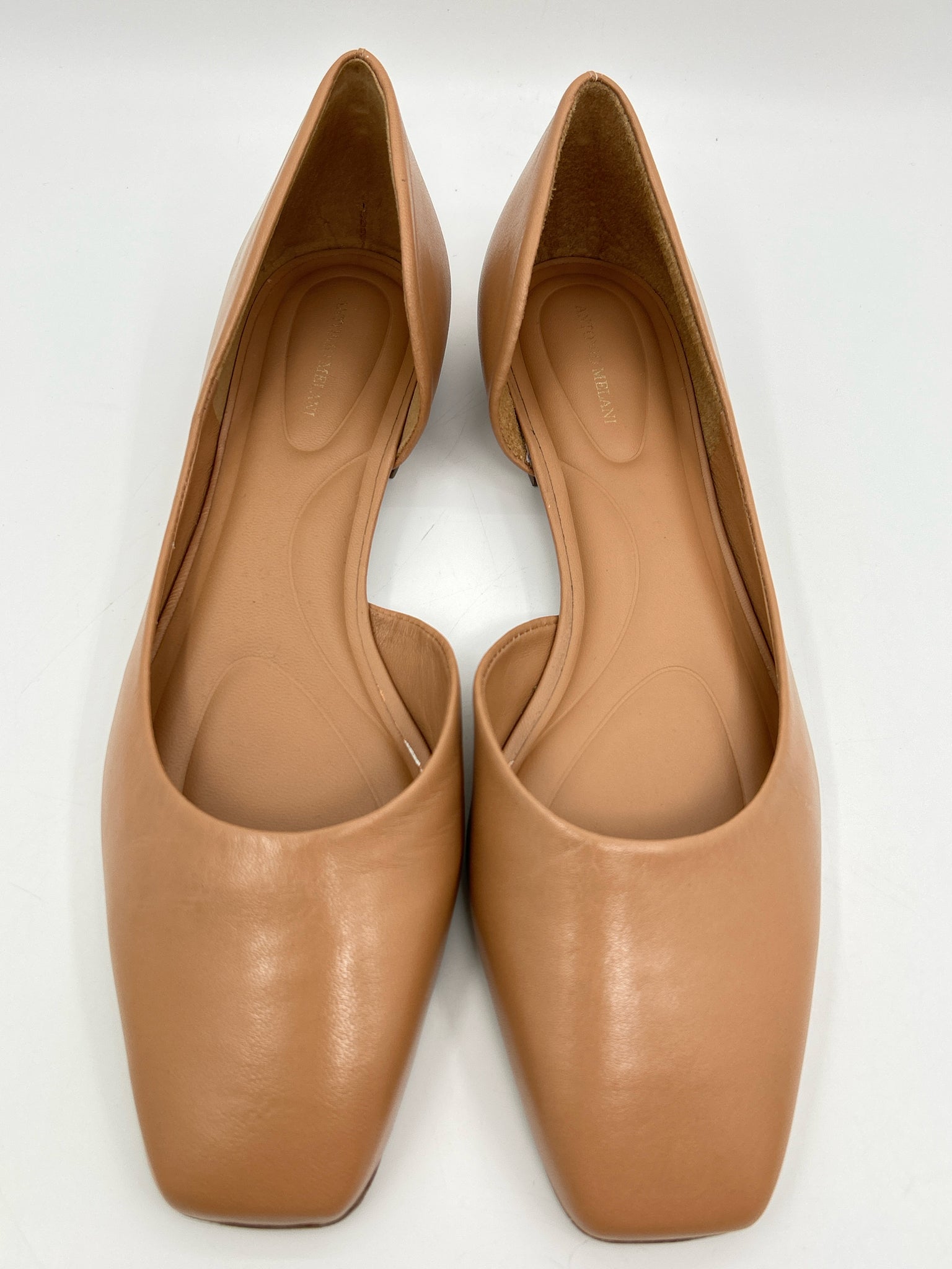 ANTONIO MELANI Size 9M Tan Women Flats