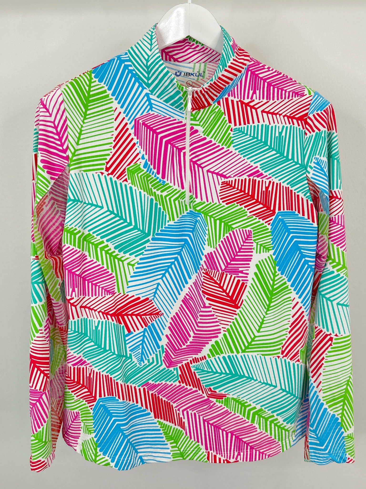 IBKUL Size L Multi-Color Women Top