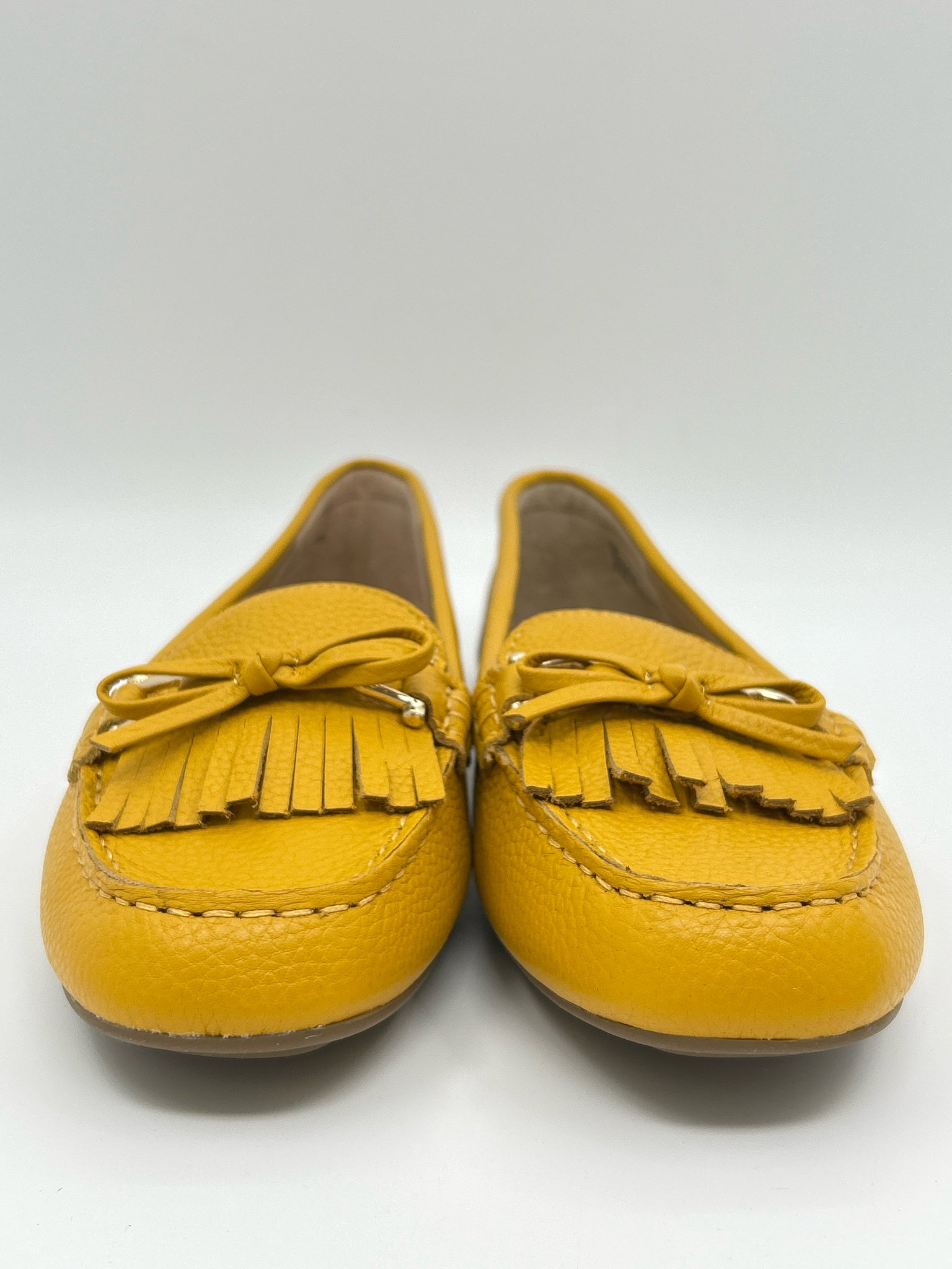 TALBOTS Size 9.5M Mustard Women Loafer