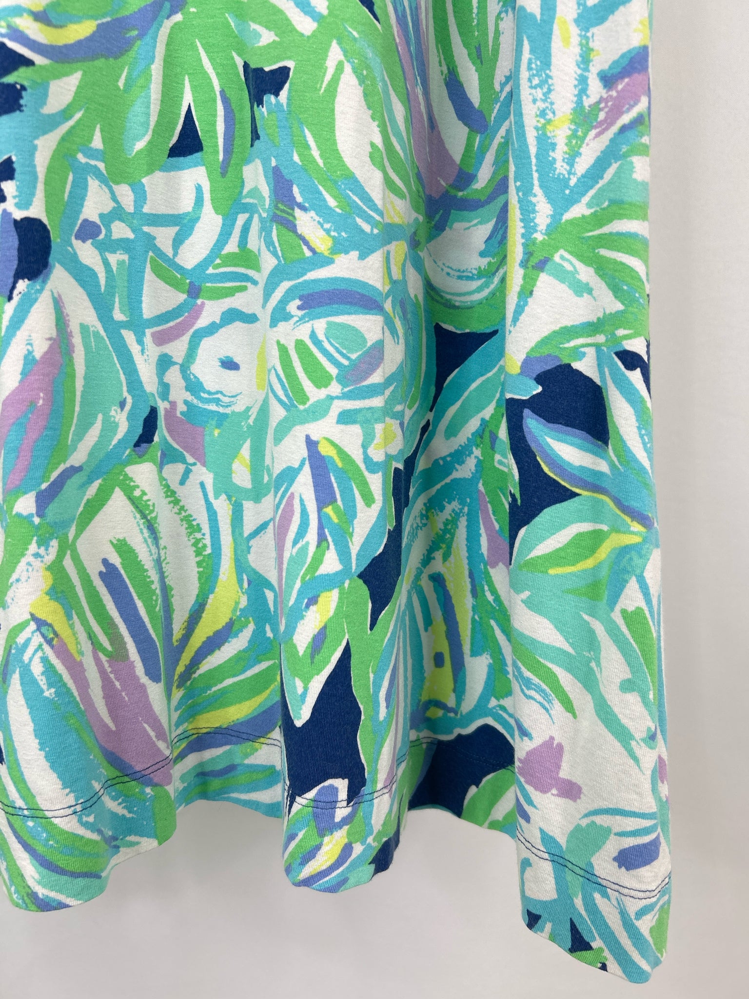 LILLY PULITZER Size M green & blue Women Skirt