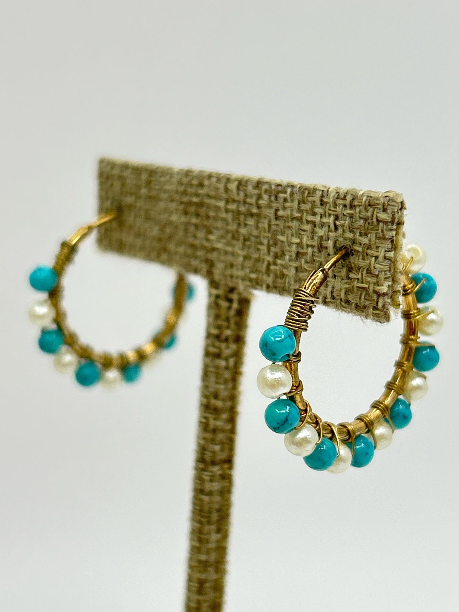 SUZANNE SOMERS Gold and Blue Jewelry Set
