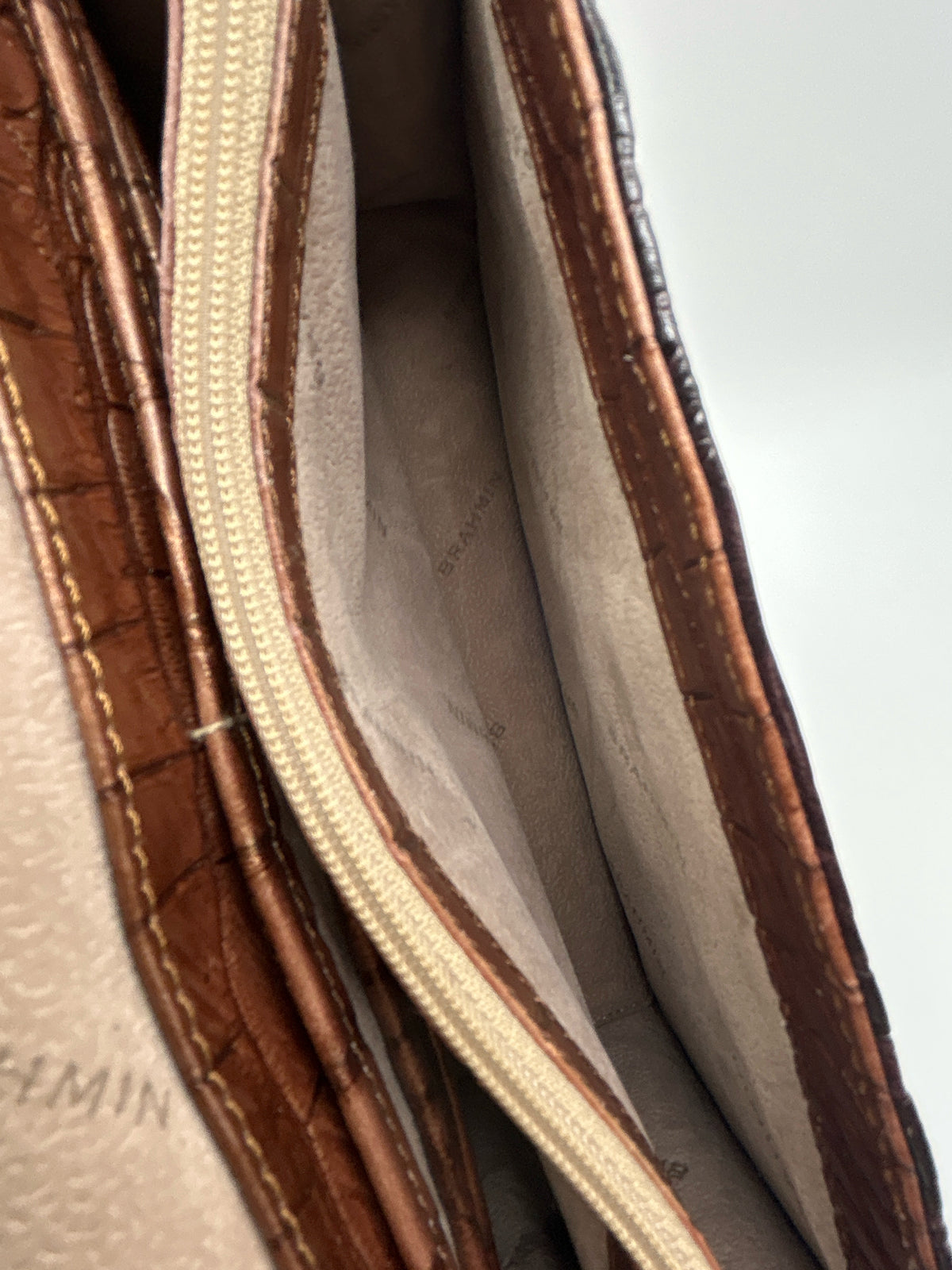 BRAHMIN TAN AND BROWN Women Purse