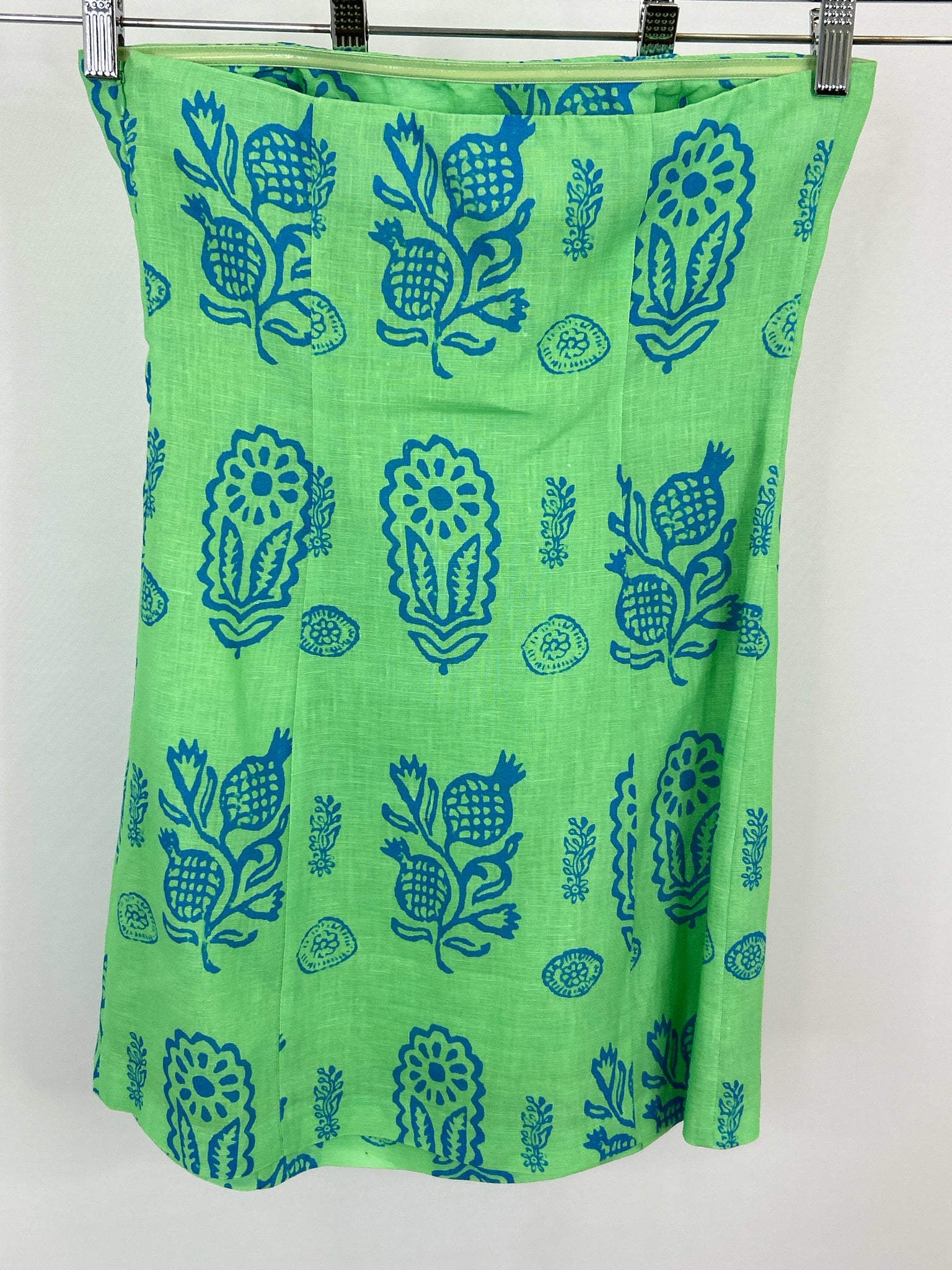 Rhode Size 4 Green Print Women Dress