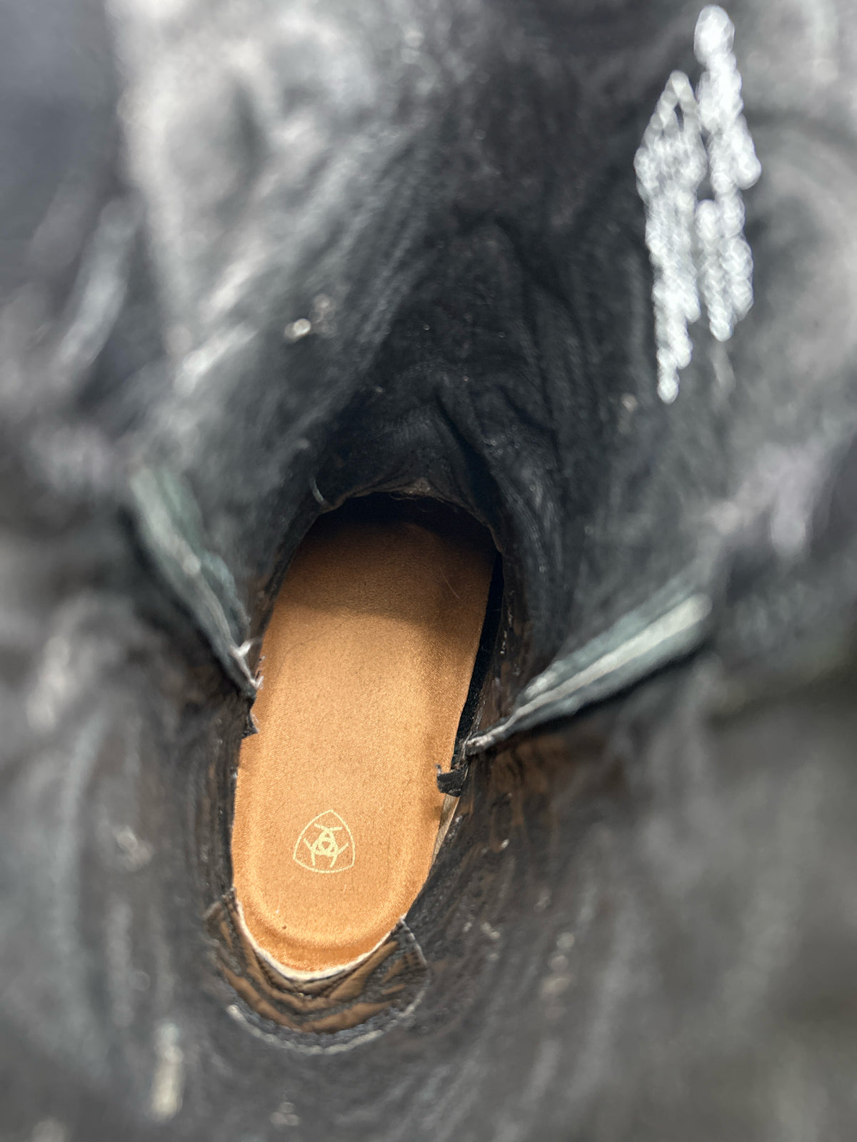 ARIAT Size 9B Black Women Boots
