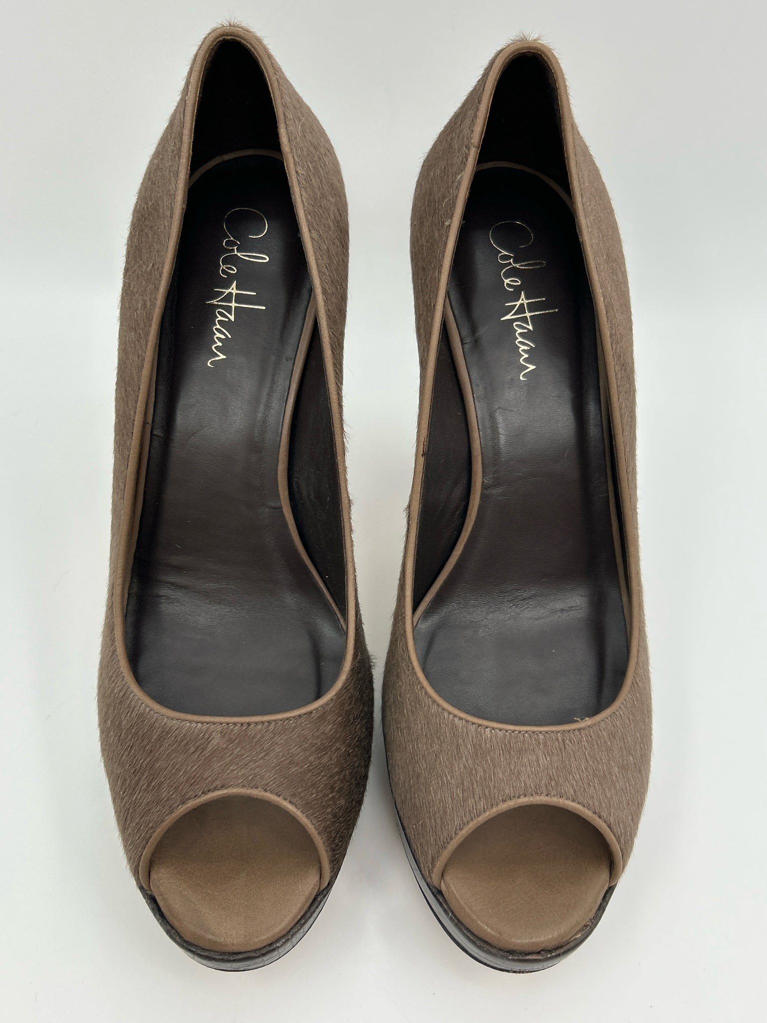 COLE HAAN Size 9.5 Taupe Women Pumps