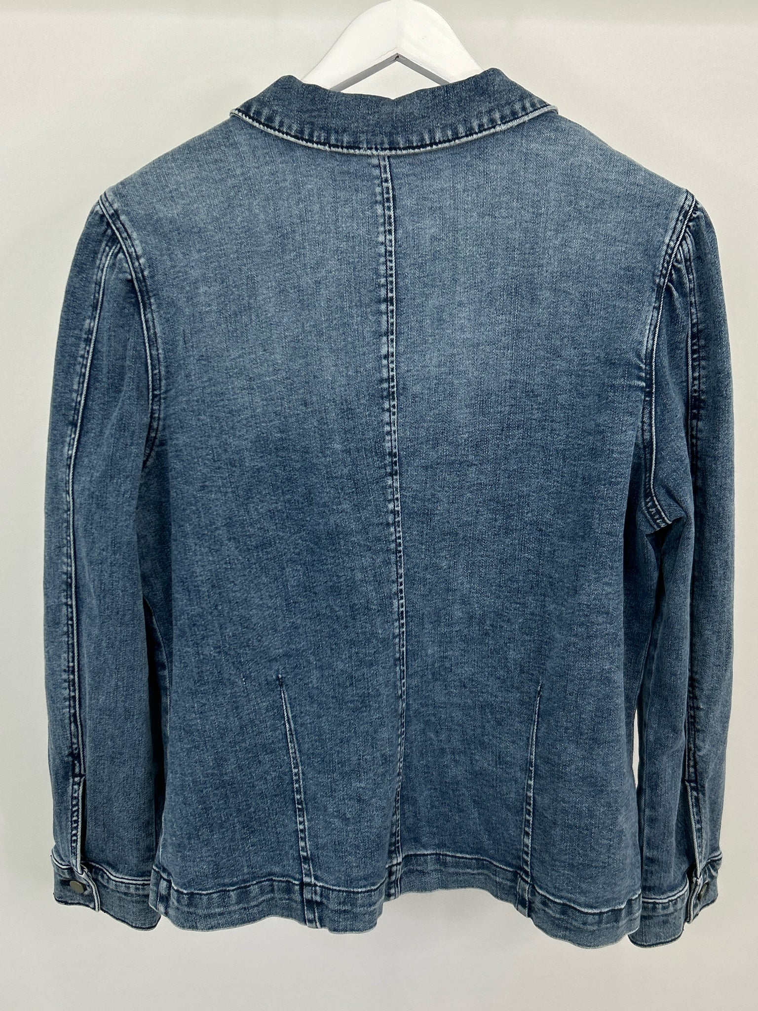 SOFT SURROUNDINGS Size XL BLUE DENIM Women Jacket
