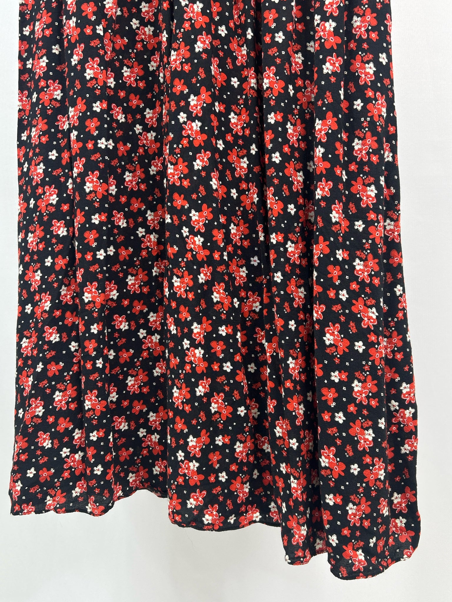 ZARA Size S Red and Black Women Dress