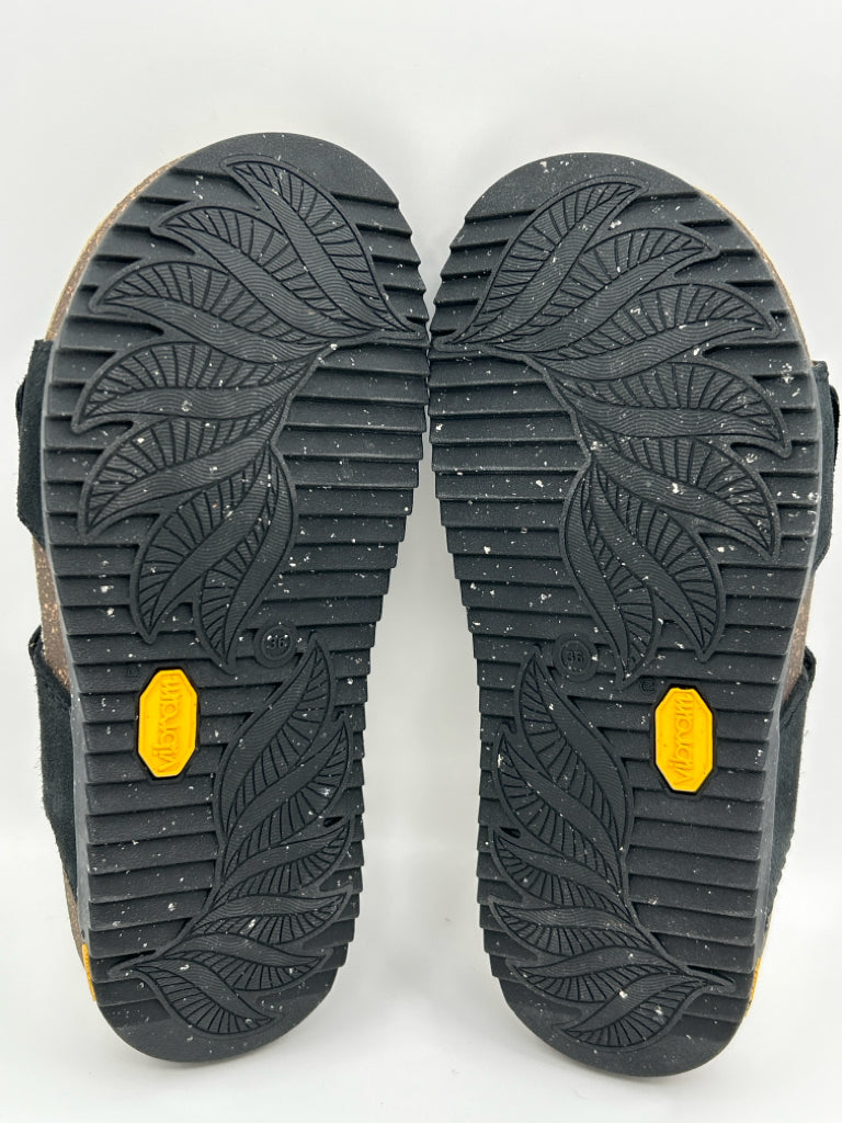 DANSKO EU Size 36 Black Dayna Suede Women's Sandal