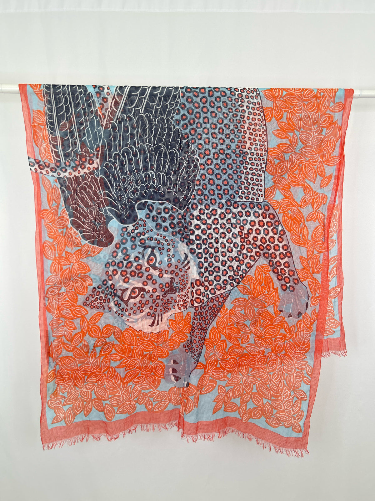 Inouitoosh NWT orange and blue Women Scarf