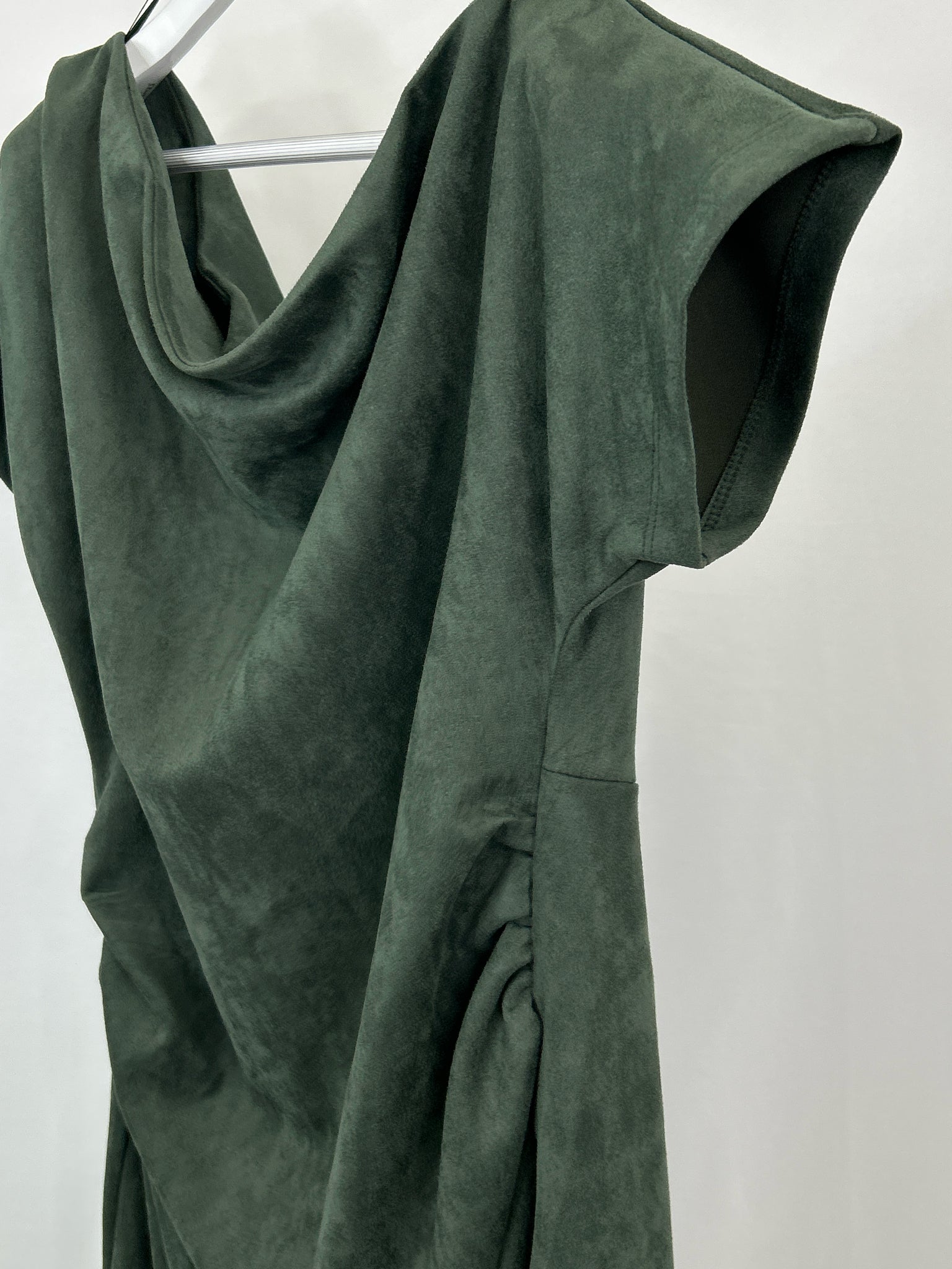 GIBSON LATIMER Size XL Forest Green Women Dress