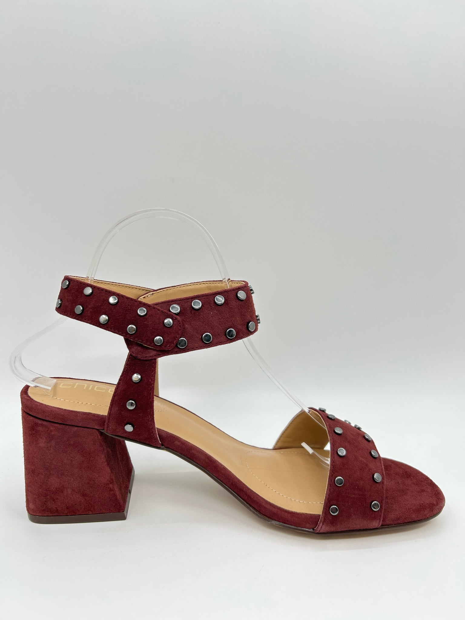 CHICO'S Size 9.5M WINE Women Sandal