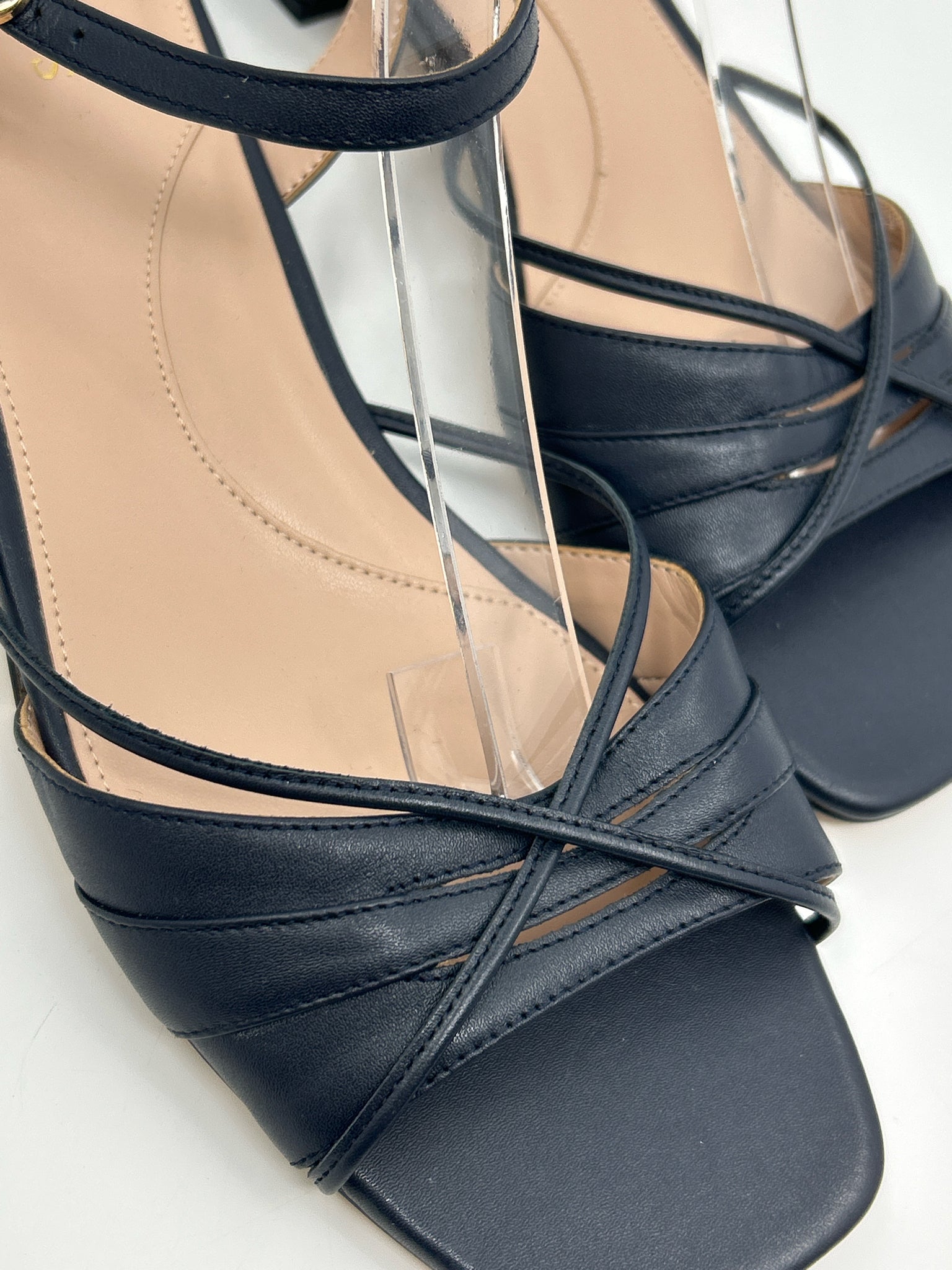 TALBOTS Size 10M Navy Women Sandal