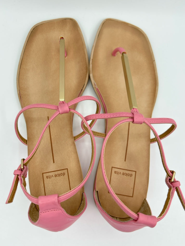 DOLCE VITA Size 9.5 Pink Women's Sandal