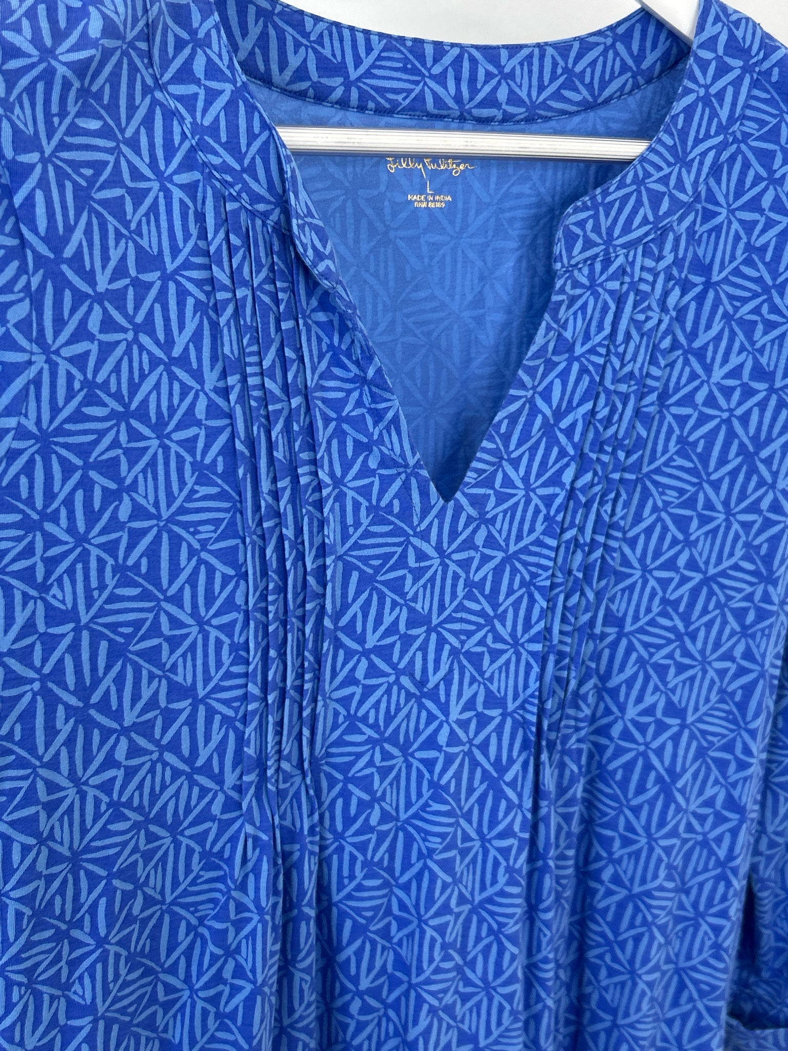 LILLY PULITZER Size L Blue Women Dress