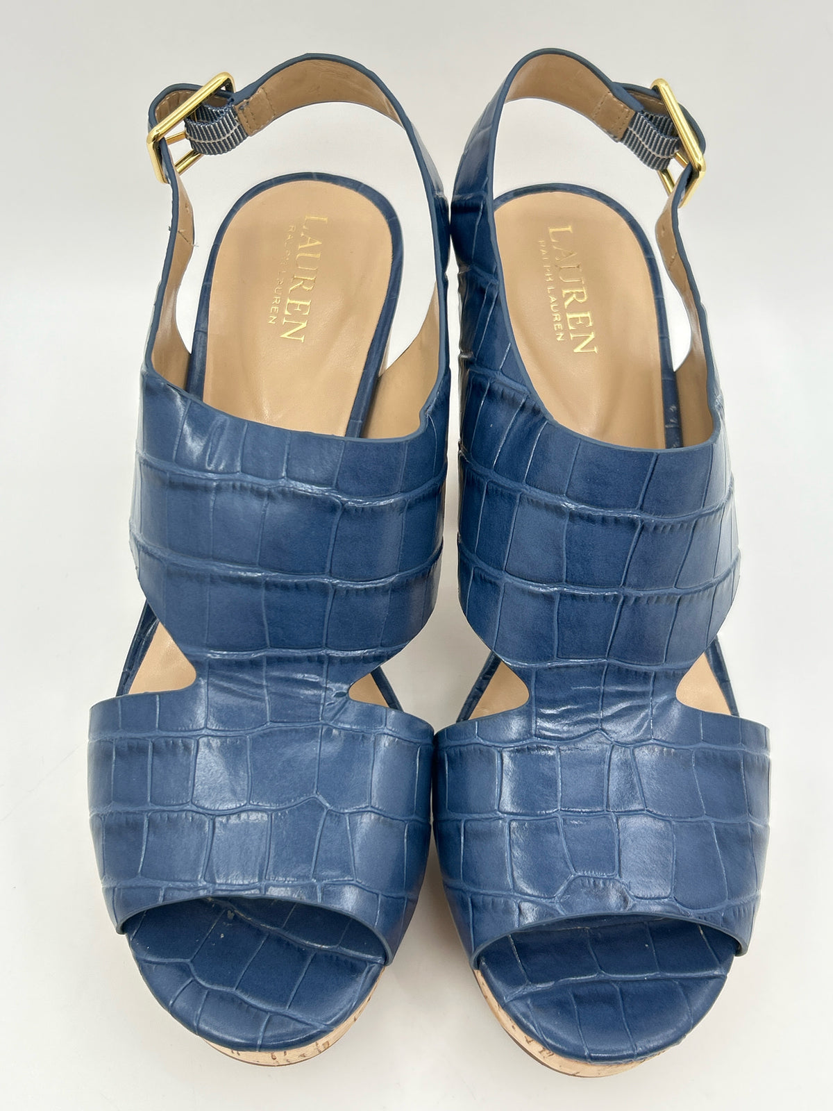 Lauren Ralph Lauren Size 10 Blue Women Sandal