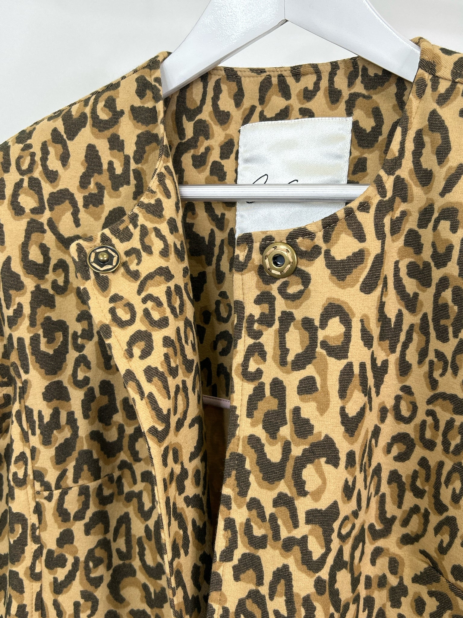 CABI Size L Animal Print Women Jacket