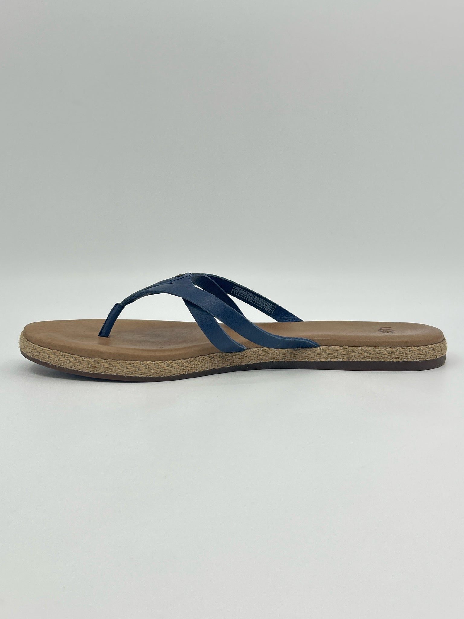 UGG Size 9 BLUE & BROWN Women Sandal