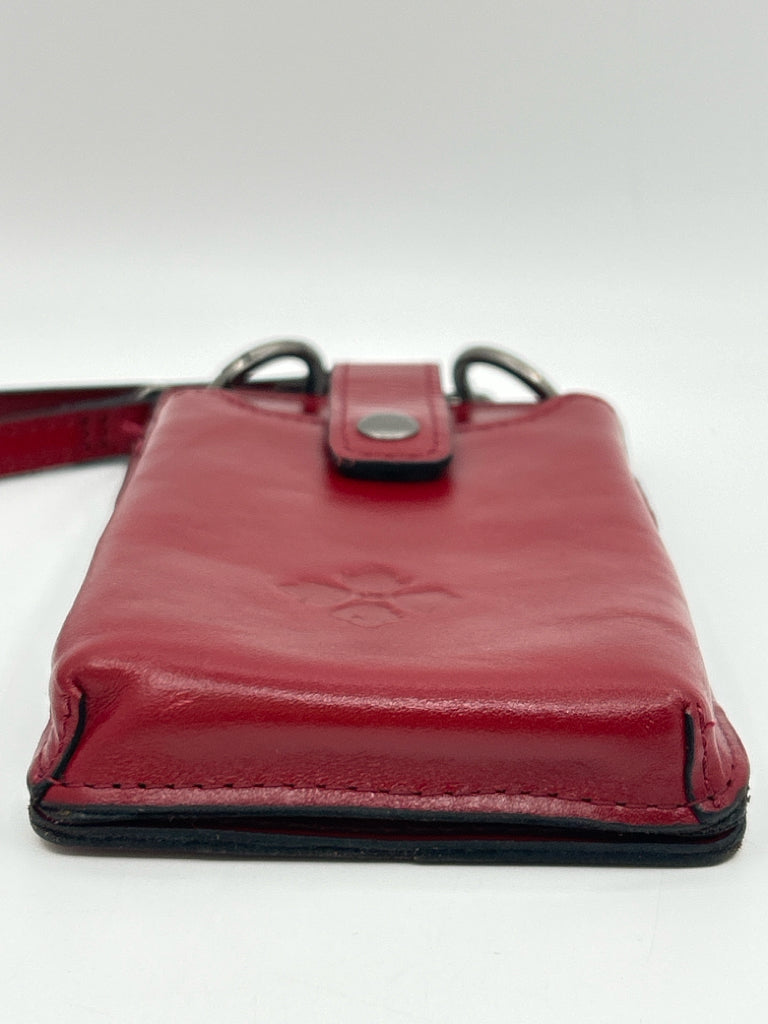 PATRICIA NASH Red Phone Crossbody Purse