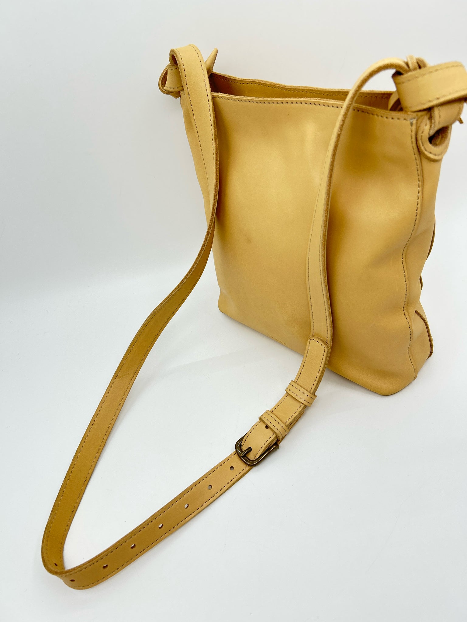 ABLE Pale Yellow Women Purse