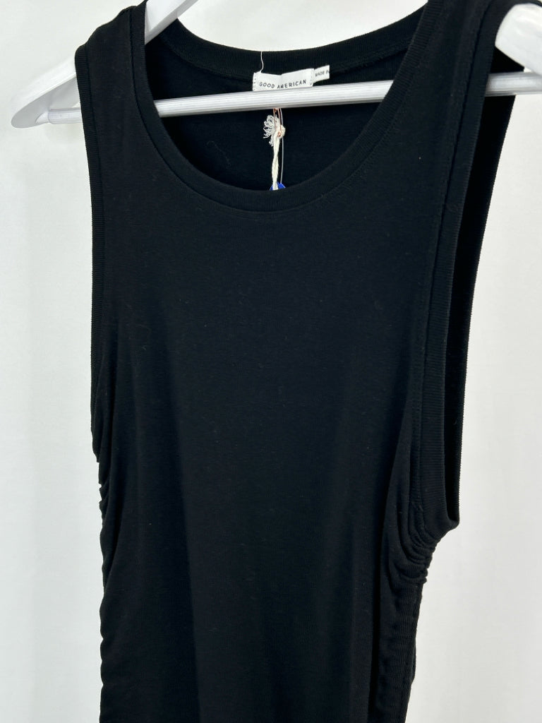 GOOD AMERICAN Size L Black Women's Dress NWT