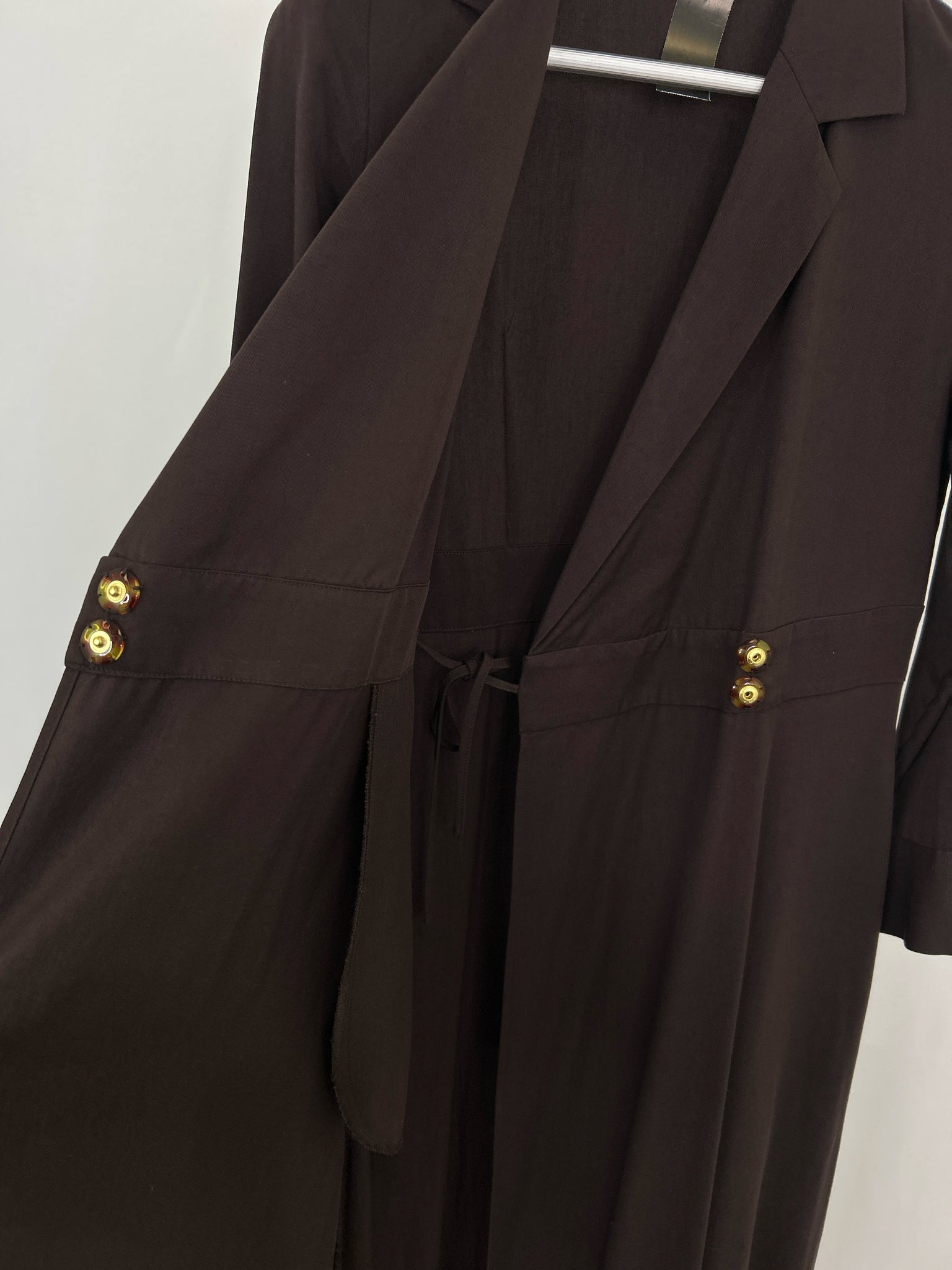 SOFT SURROUNDINGS Size XS DARK BROWN Women Dress