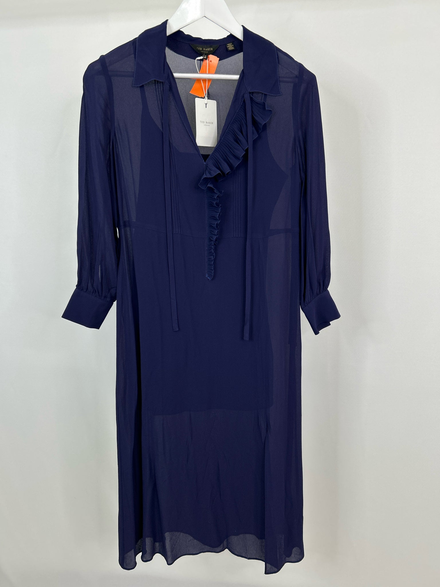 TED BAKER Size S Navy Women 2-Piece w/dress