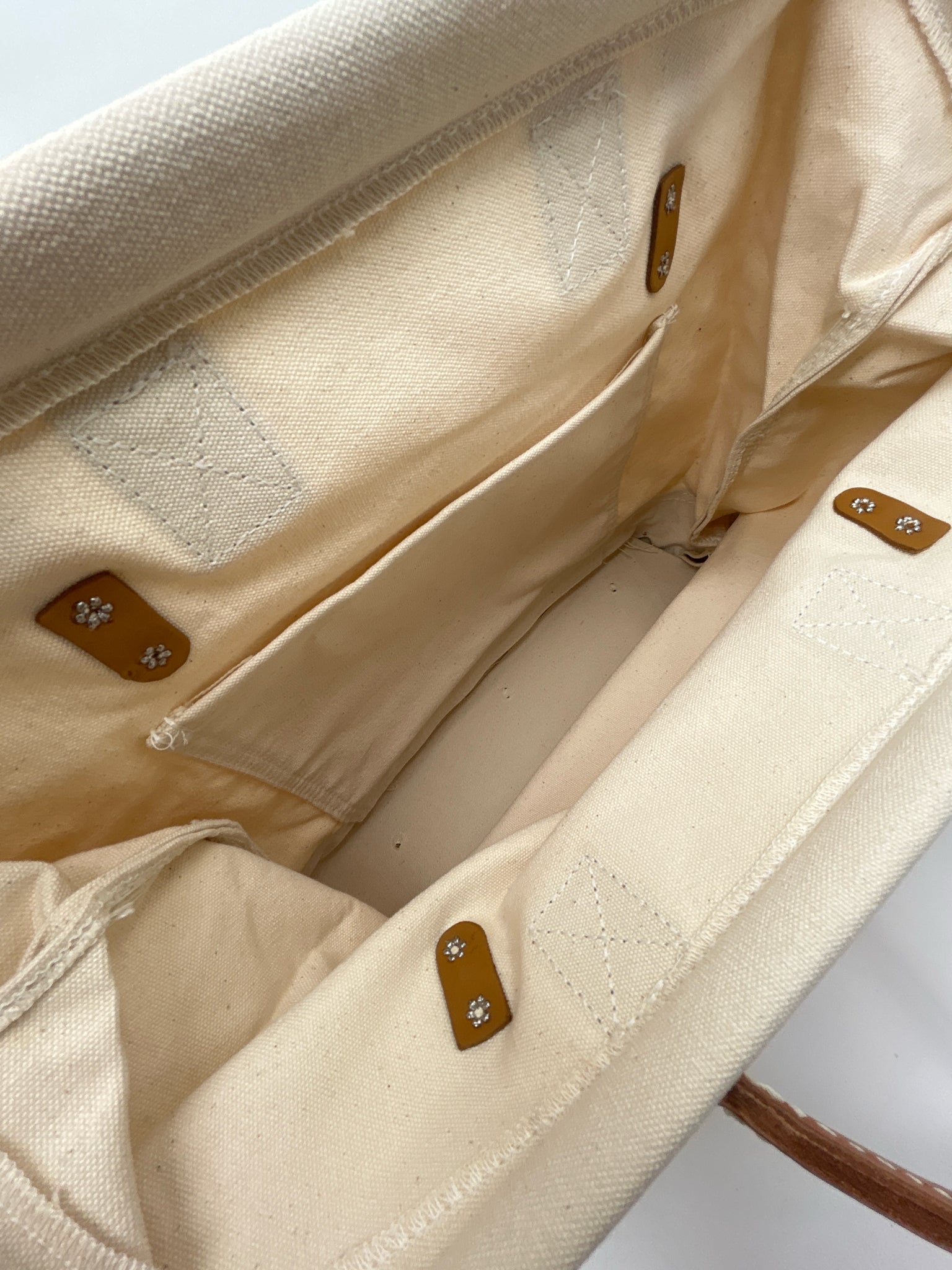 HERITAGE Canvas and Tan Luggage