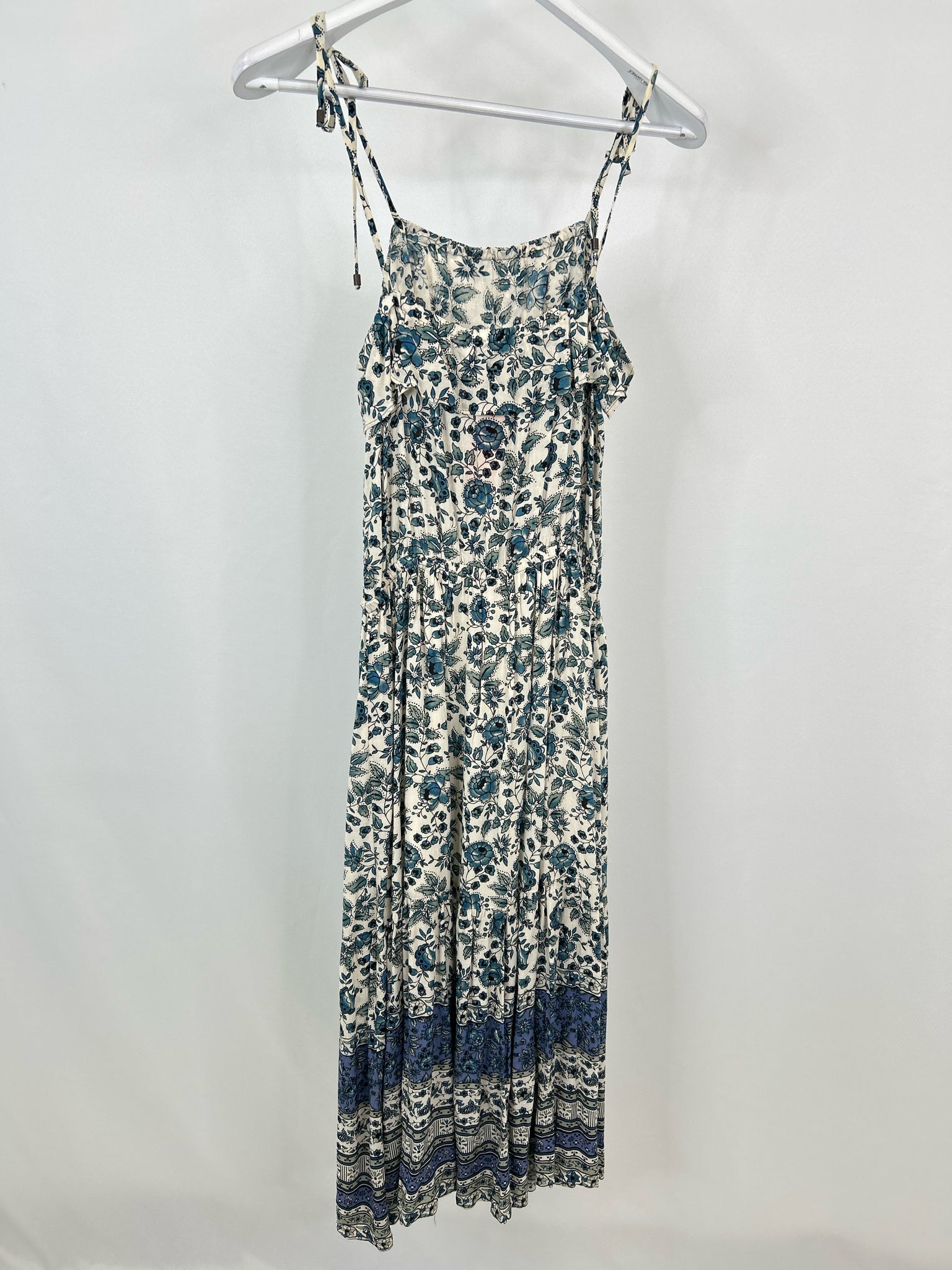 Good Hart Size S Green Floral Women Dress