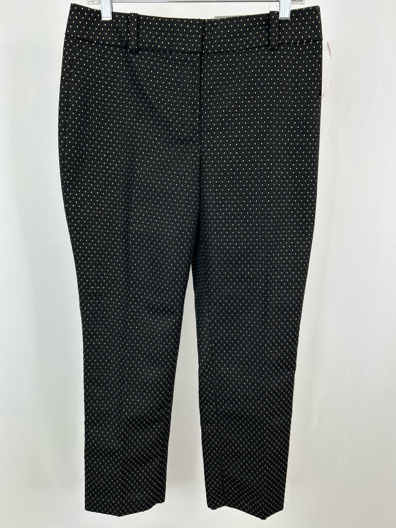 ANN TAYLOR NWT Size 6 BLACK & GOLD Women Pants