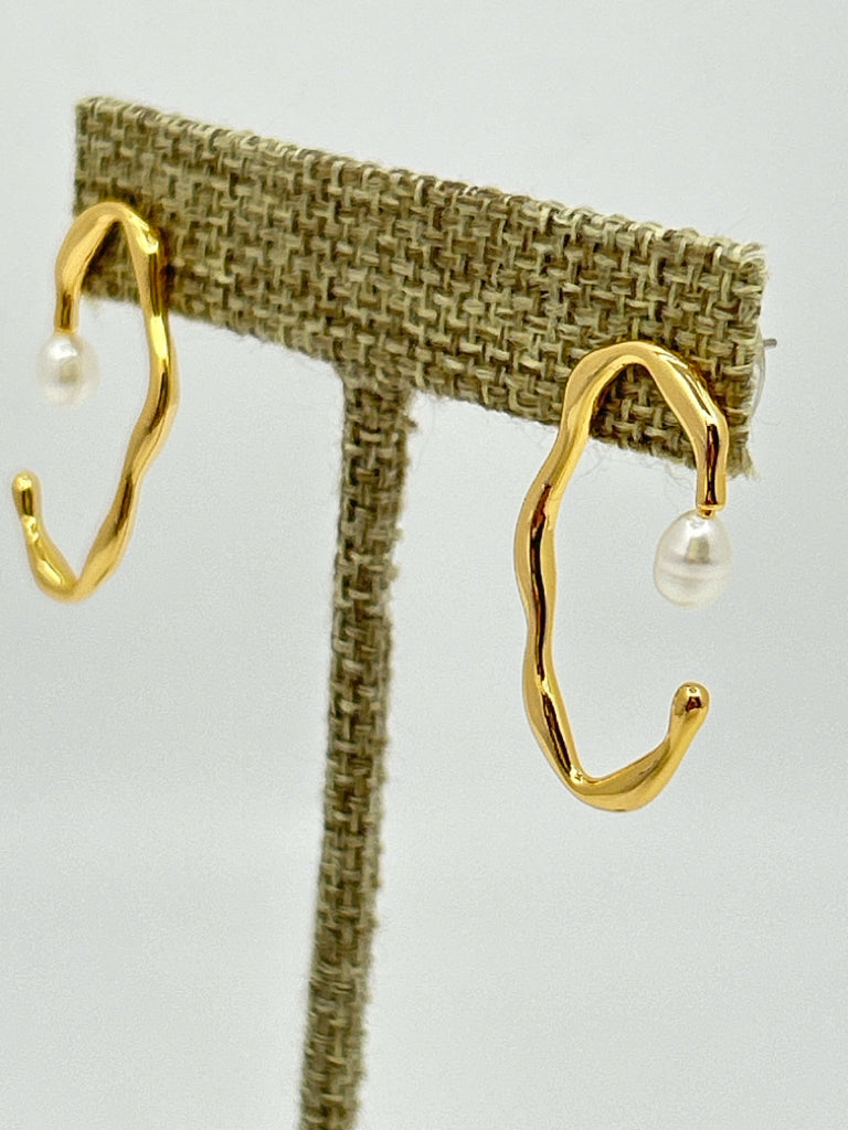 EYE CANDY Women Size One Size Gold Earrings