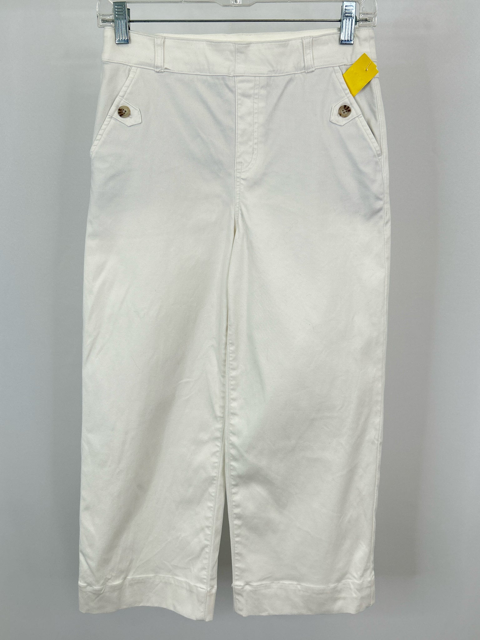 SPANX Size M white denim Women jeans