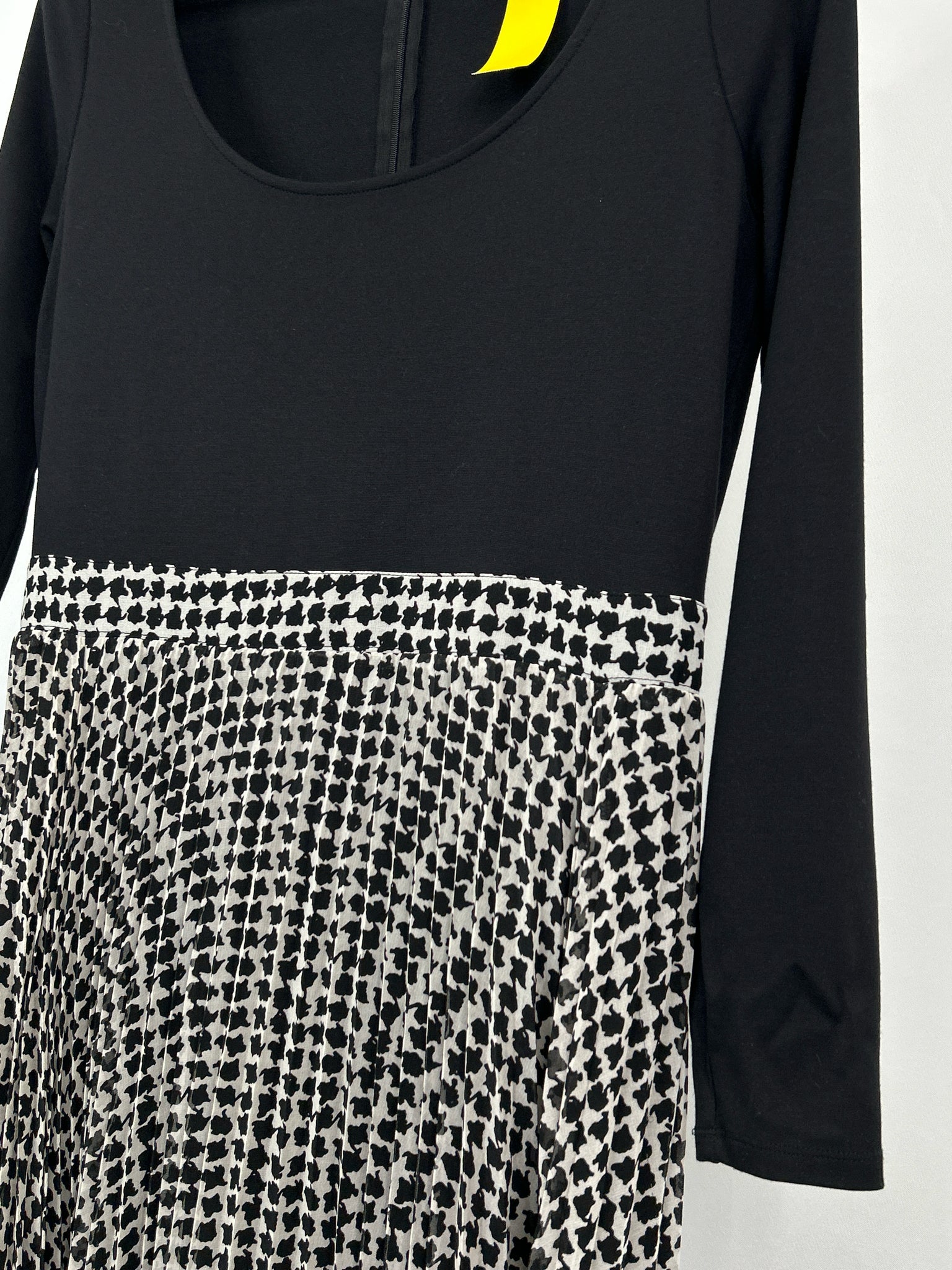 ANN TAYLOR Size 8 Black and White Women Dress