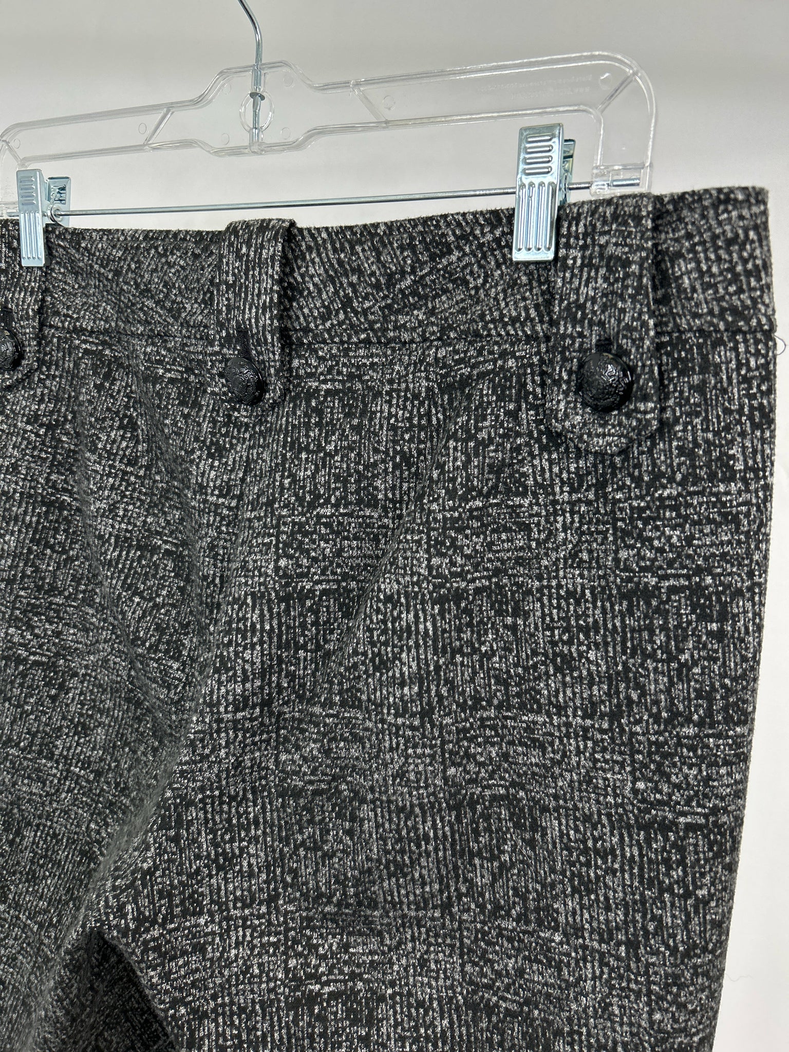 White House Black Market Size 12 GREY PRINT Women Pants