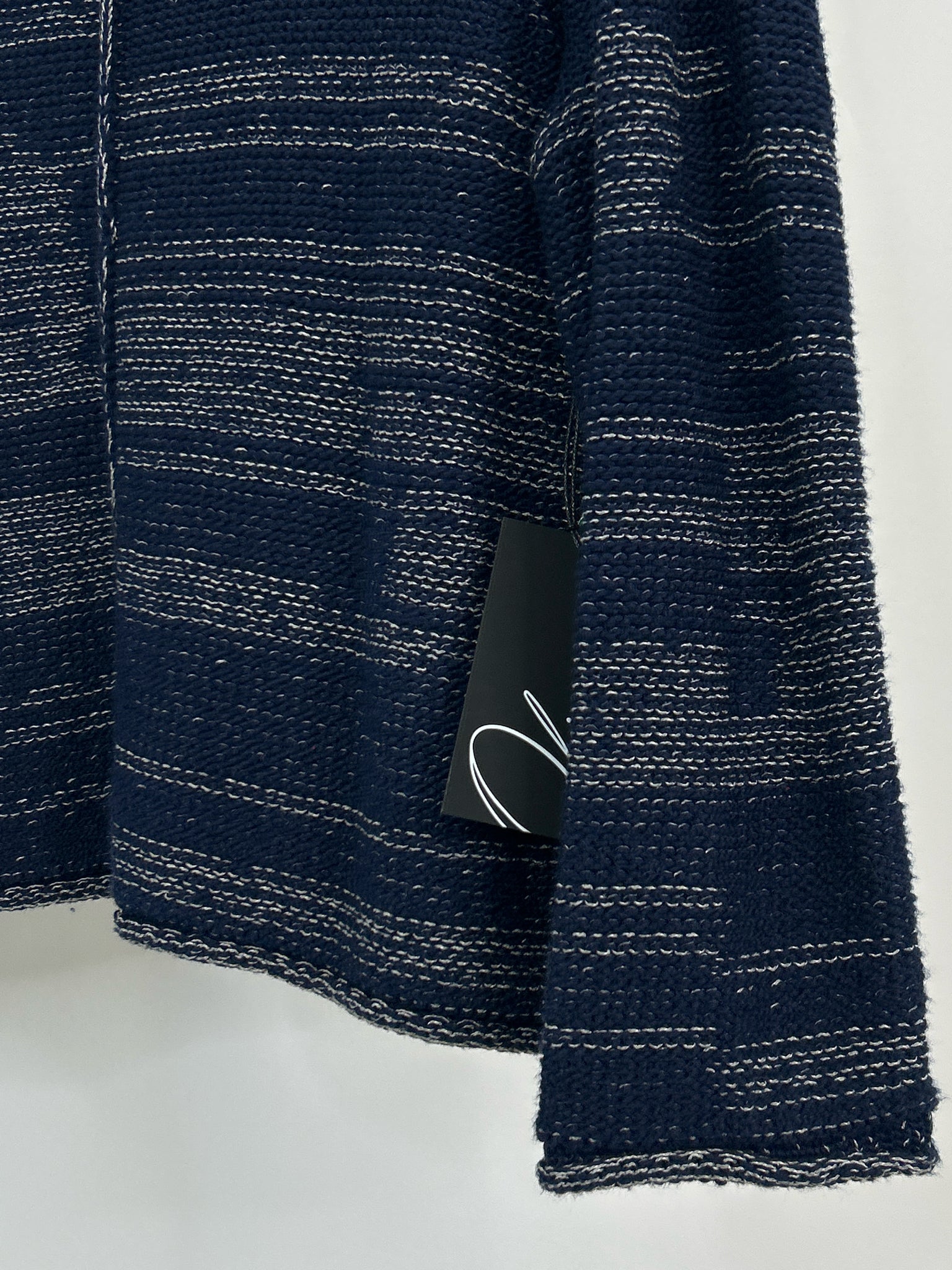OLIVIA BY HABITAT CLOTHES Size S Navy Striped Women Sweater NWT