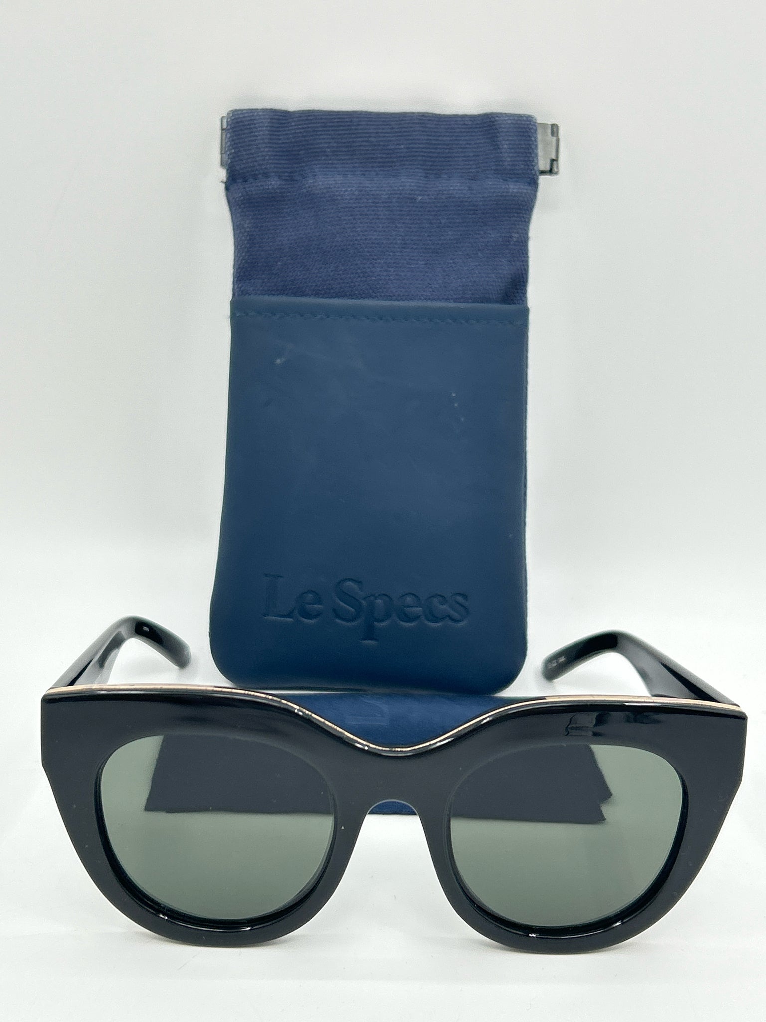 Le Specs Black Sunglasses