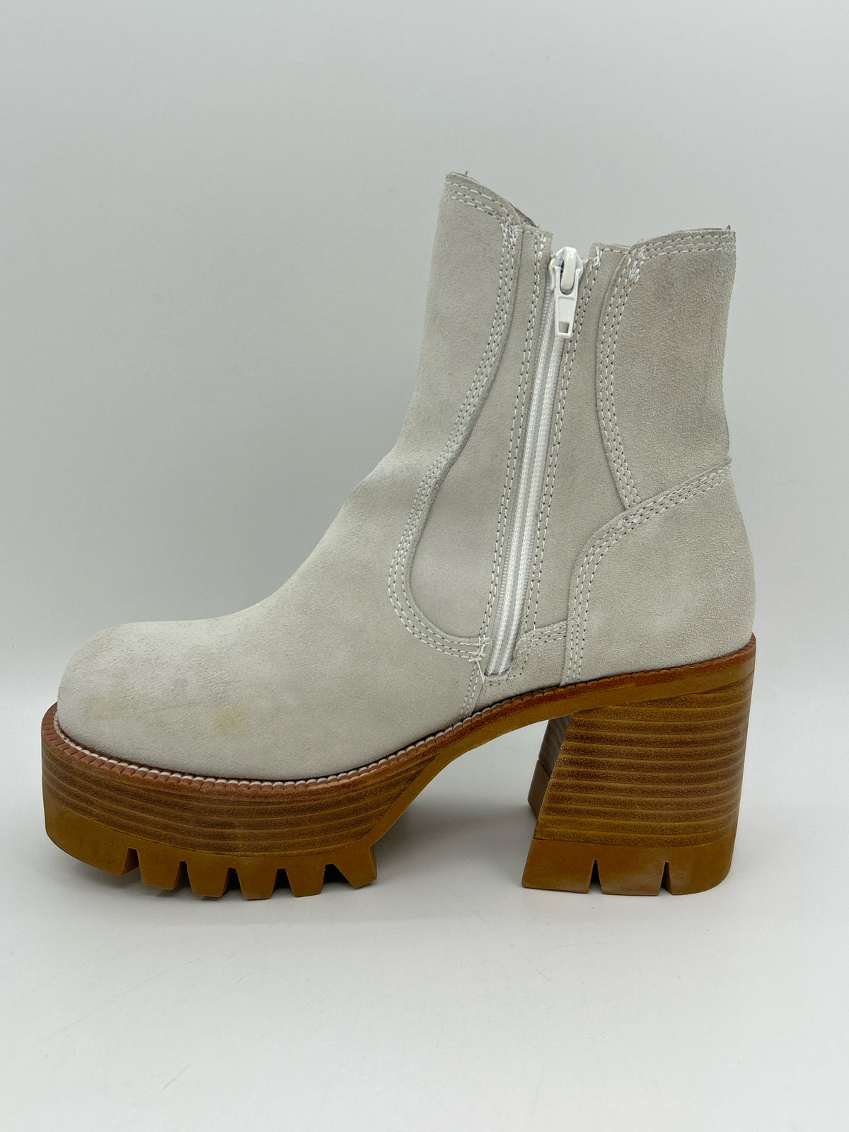 JEFFREY CAMPBELL Size 8 BONE Women Booties
