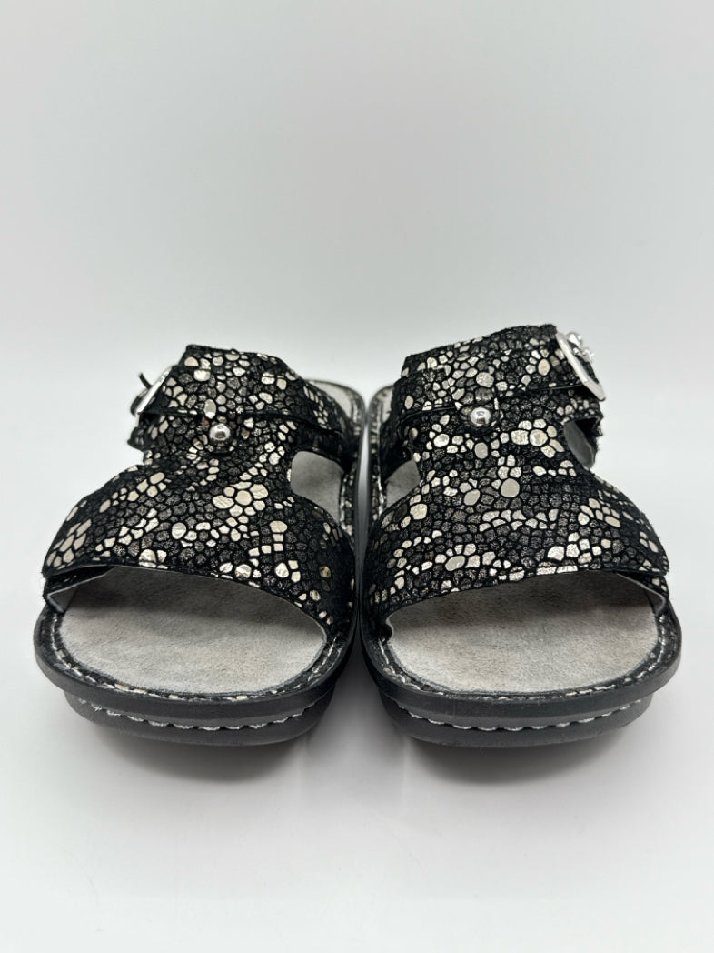 ALEGRIA Size 38 Black Sandal