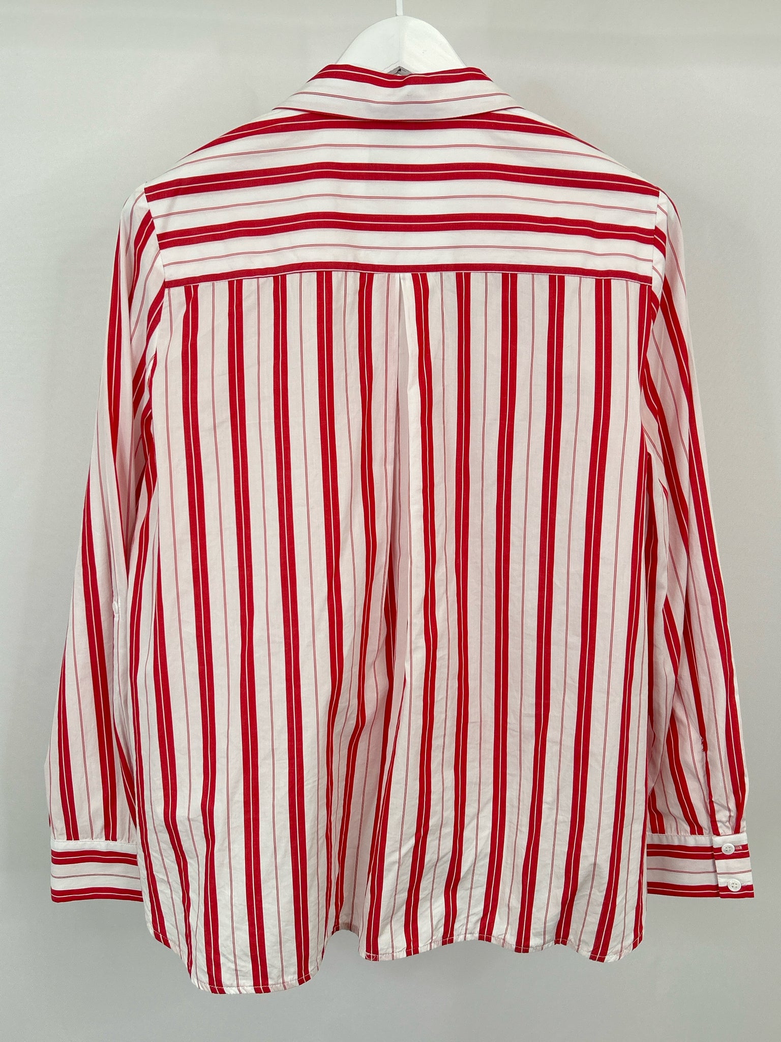 Harshman Size L red and white Women Top