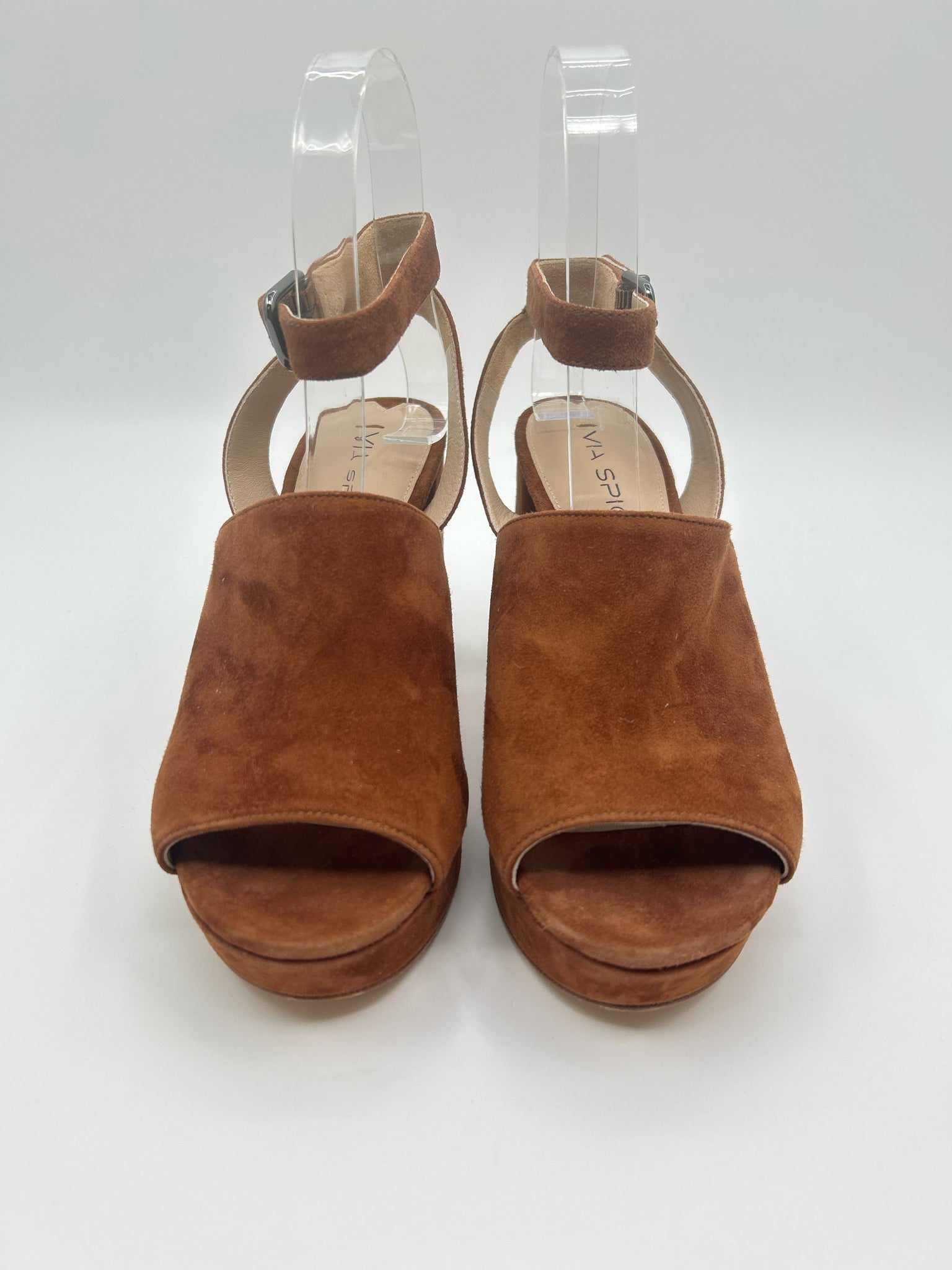 VIA SPIGA Size 6M Brown Women Sandal