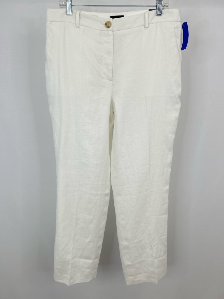 TALBOTS Size 12 White Women's Pants