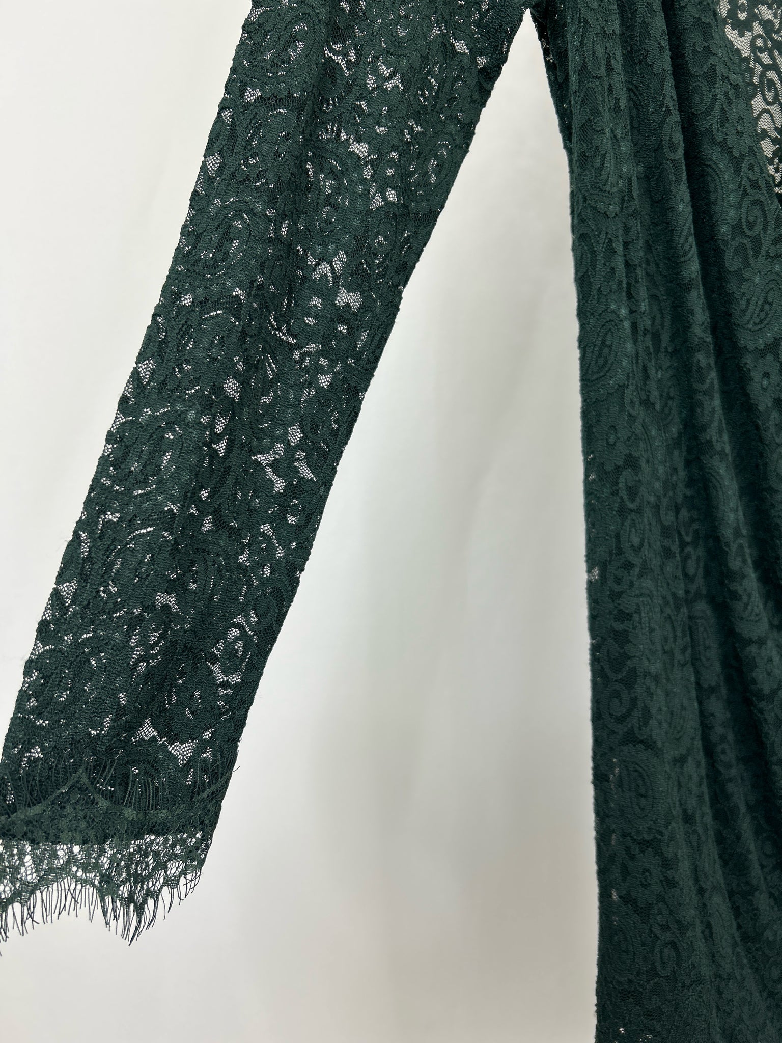 FREE PEOPLE Size L Green Women Dress