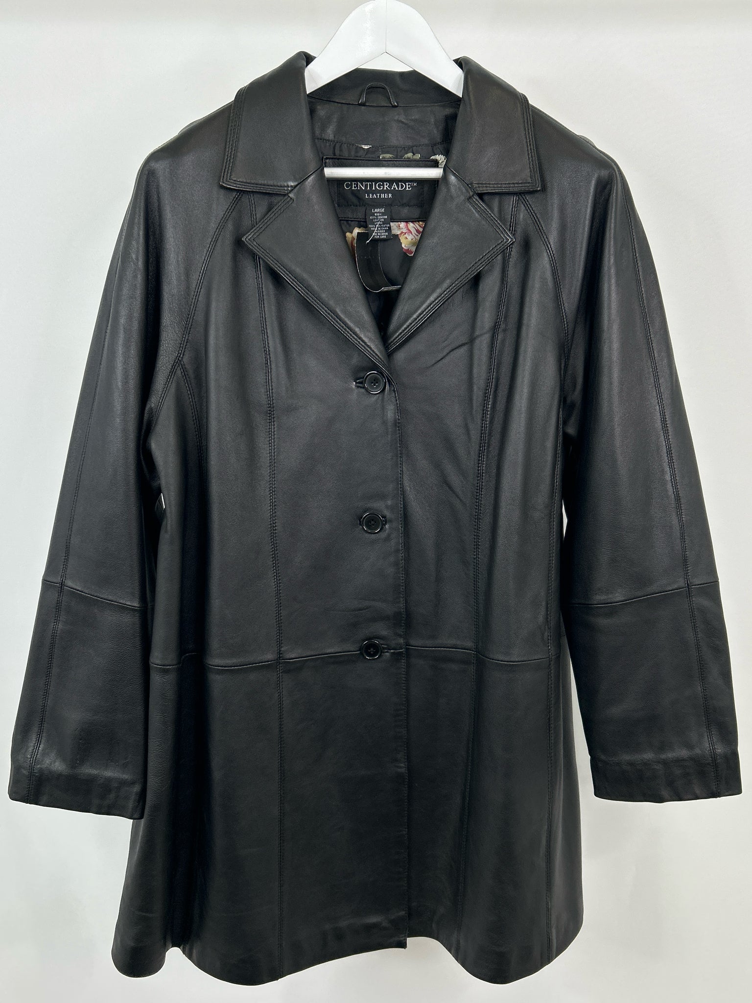 CENTIGRADE Size L Black Women Coat