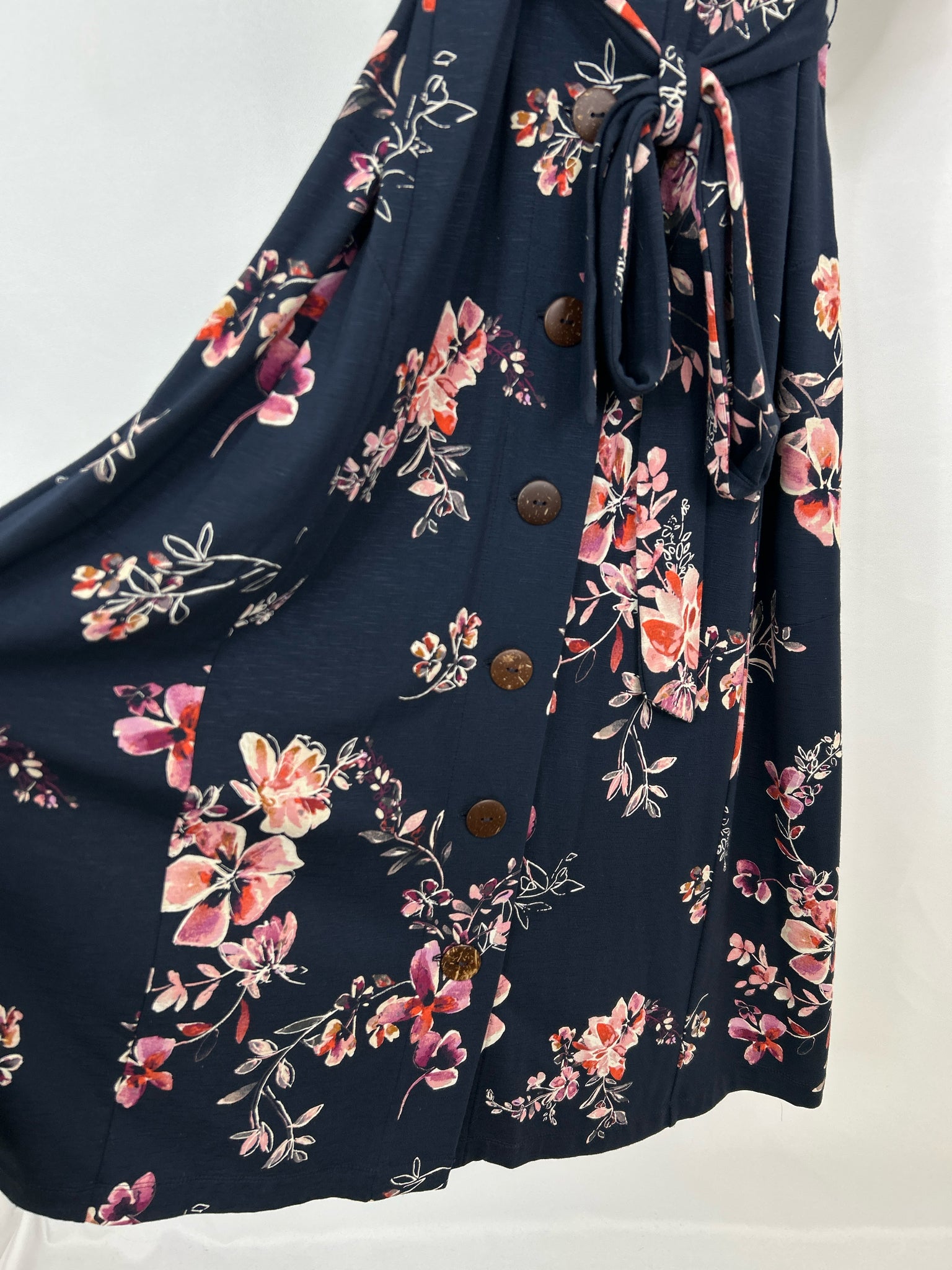 J.Jill Size XL NAVY FLORAL Women Dress