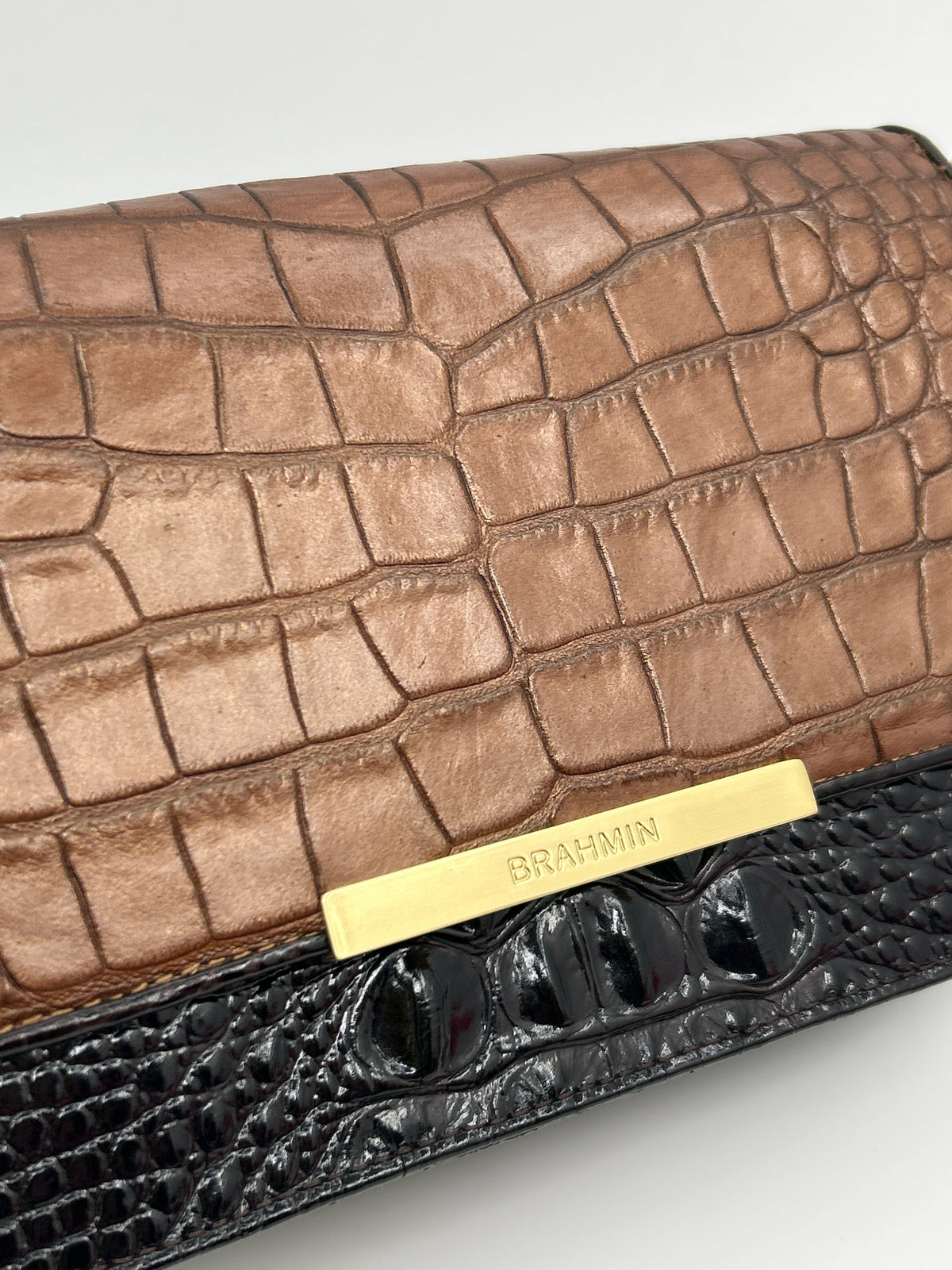 BRAHMIN TAN AND BROWN Women Purse
