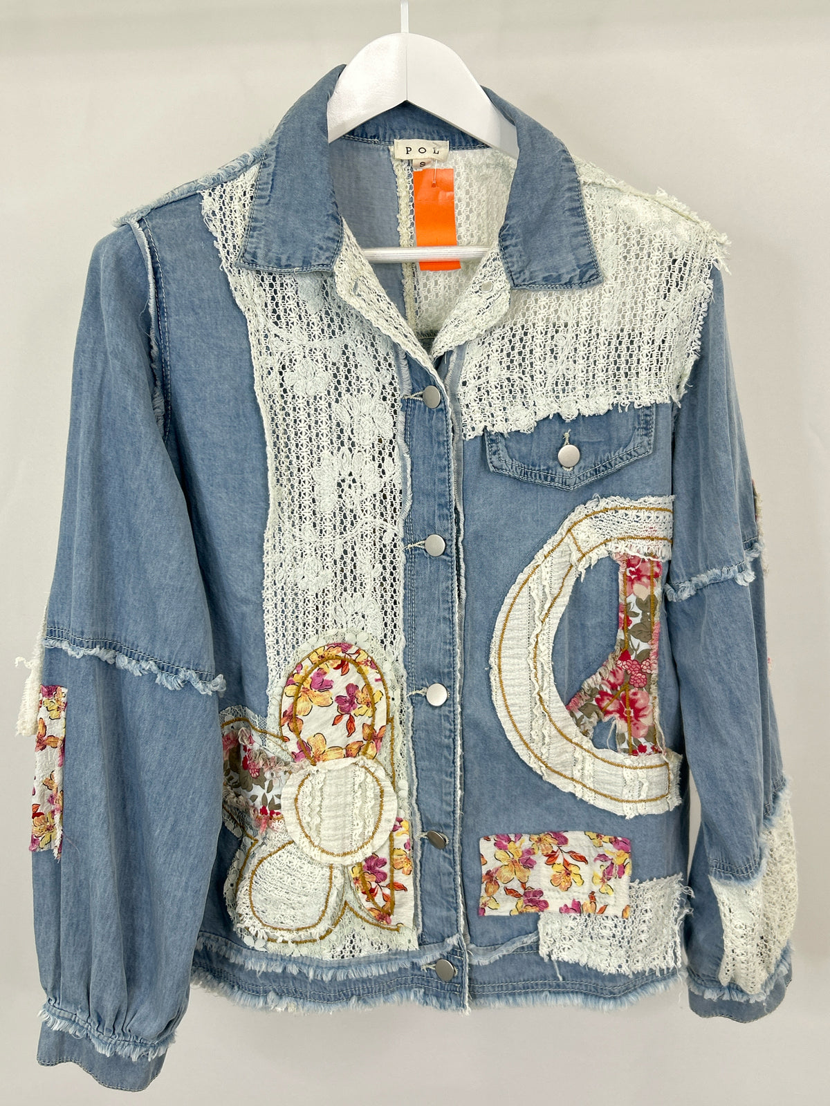 POL Size S Blue Women Jacket
