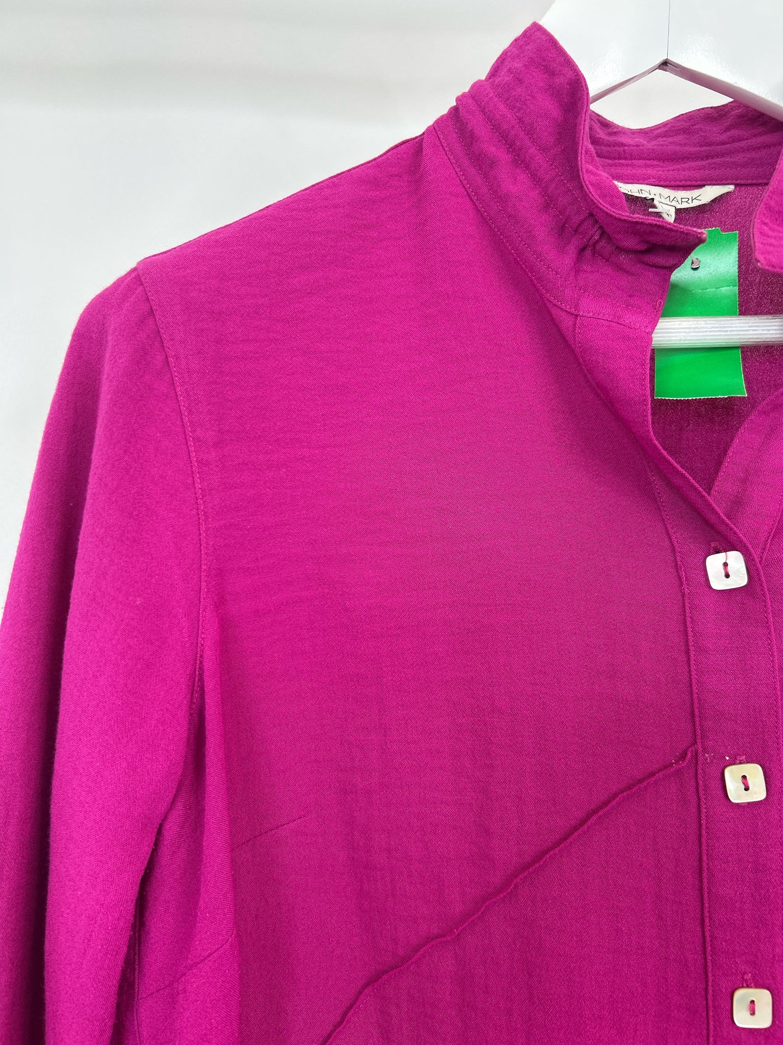 John Mark Size S Fuchsia Women Blouse