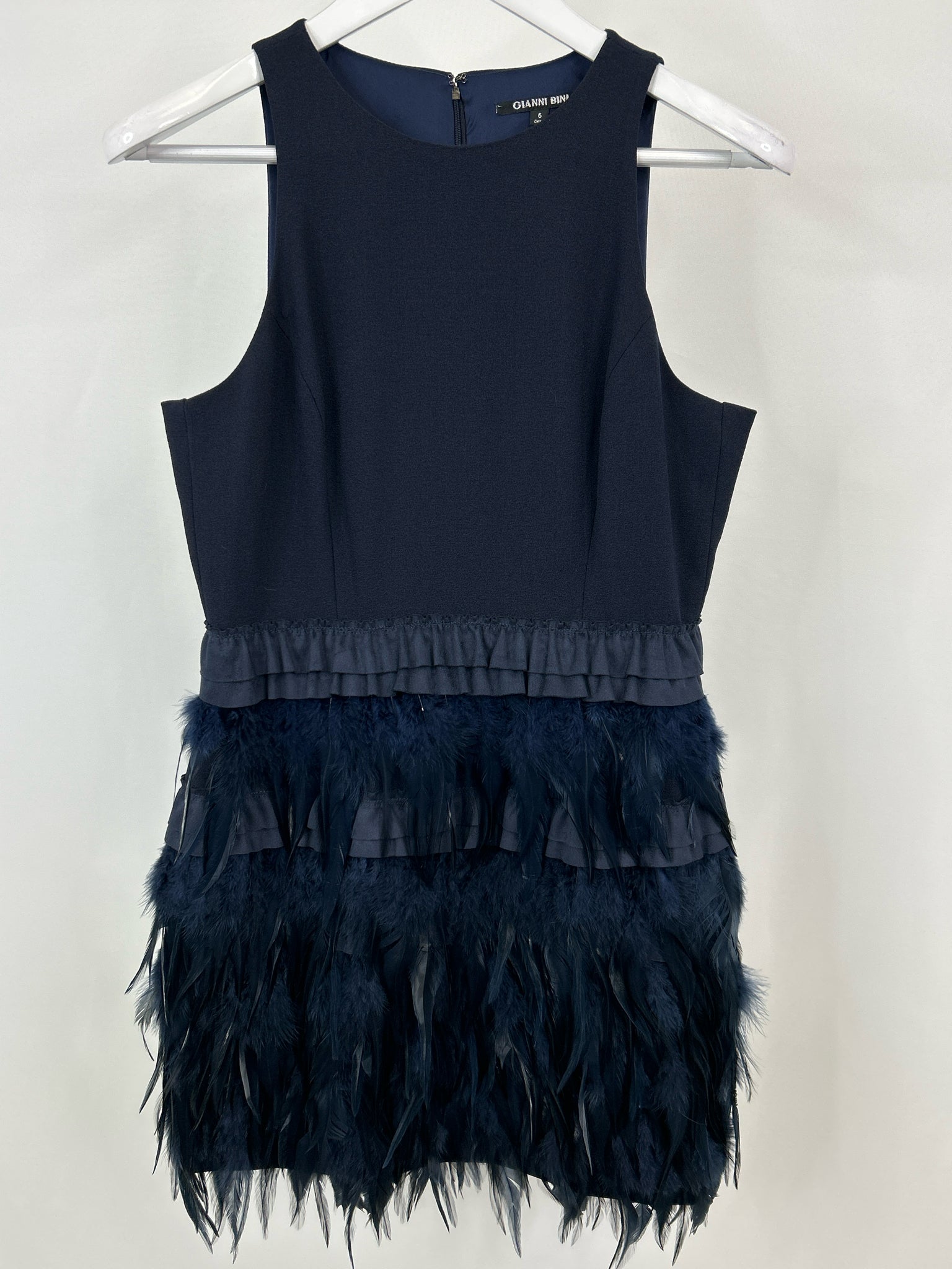 GIANNI BINI Size L Navy Women Dress